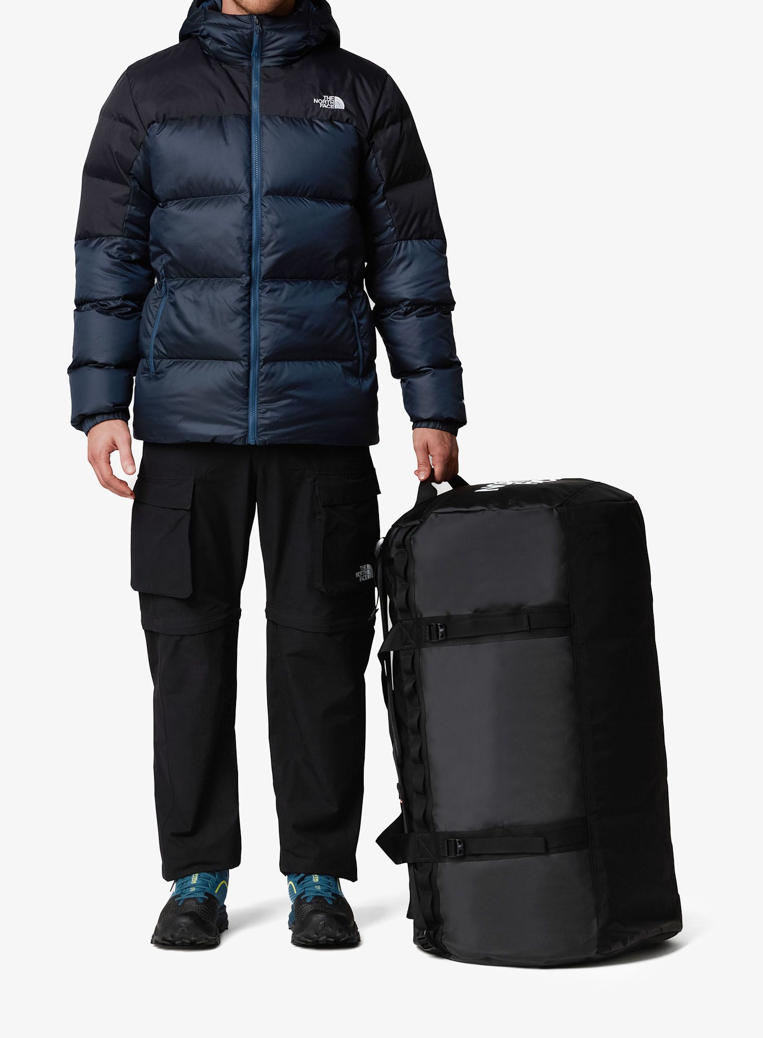 Cestovní taška The North Face Base Camp Duffel XL - tnf black/tnf white