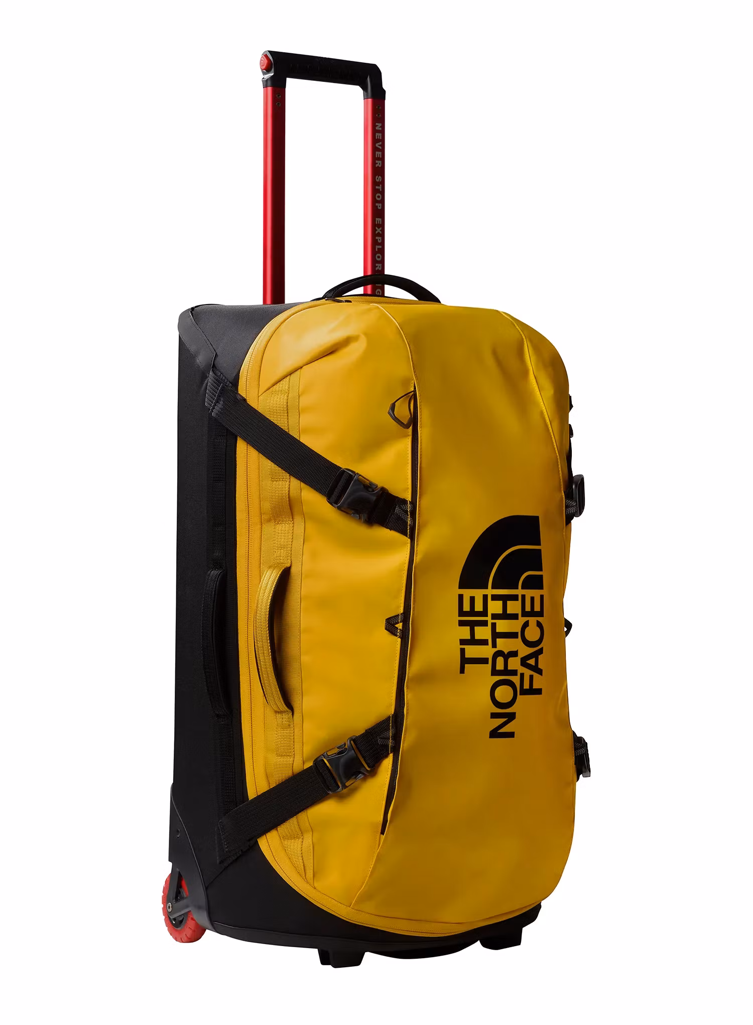 Cestovní kufr The North Face Base Camp Rolling Thunder 28 - summit gold/tnf black