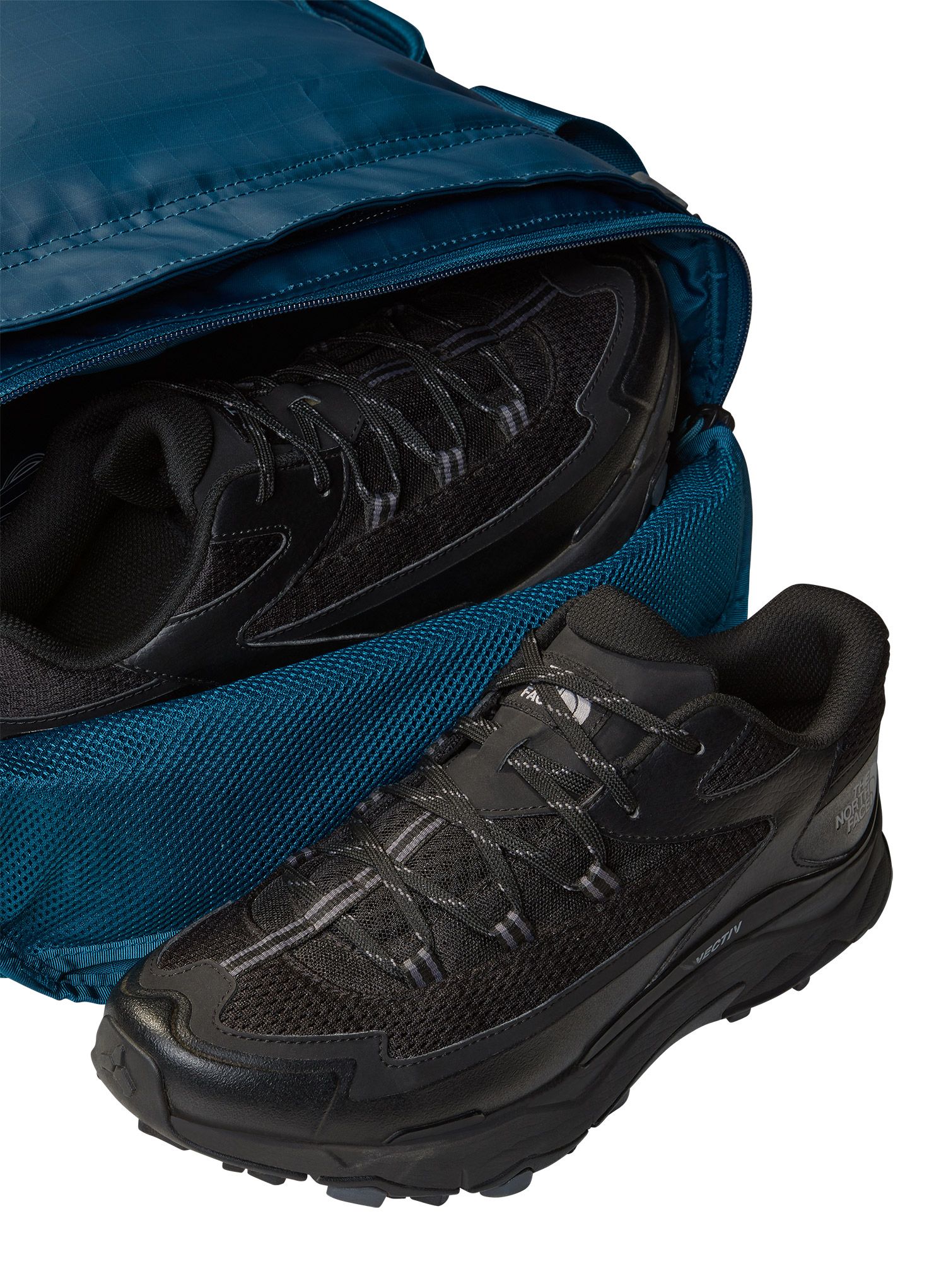 Cestovní taška The North Face Base Camp Voyager Duffel 42L - midnight petrol/algae blue
