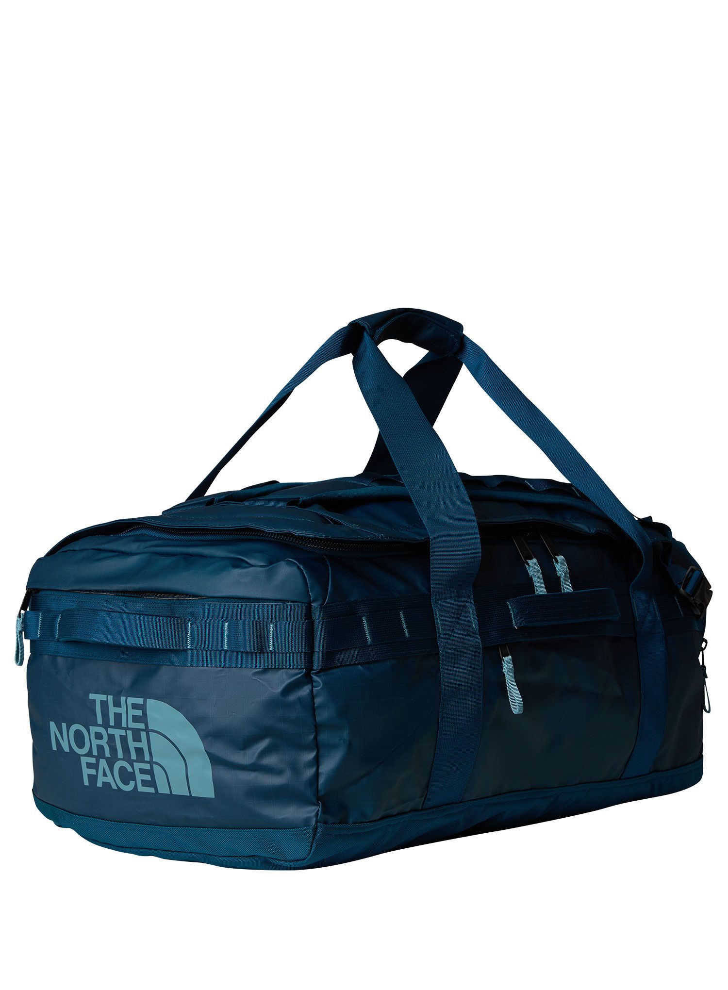 Cestovní taška The North Face Base Camp Voyager Duffel 62L - midnight petrol/algae blue