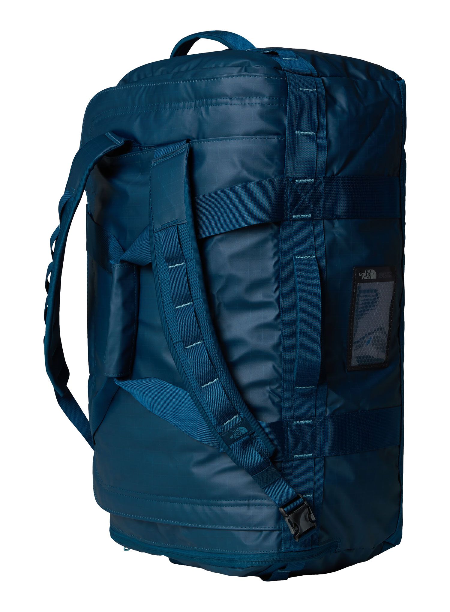 Cestovní taška The North Face Base Camp Voyager Duffel 62L - midnight petrol/algae blue