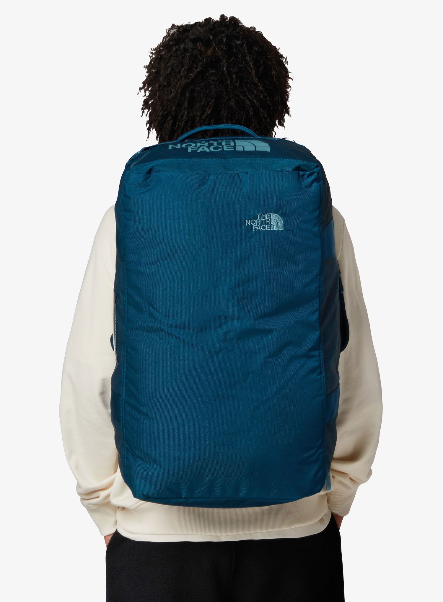 Cestovní taška The North Face Base Camp Voyager Duffel 62L - midnight petrol/algae blue