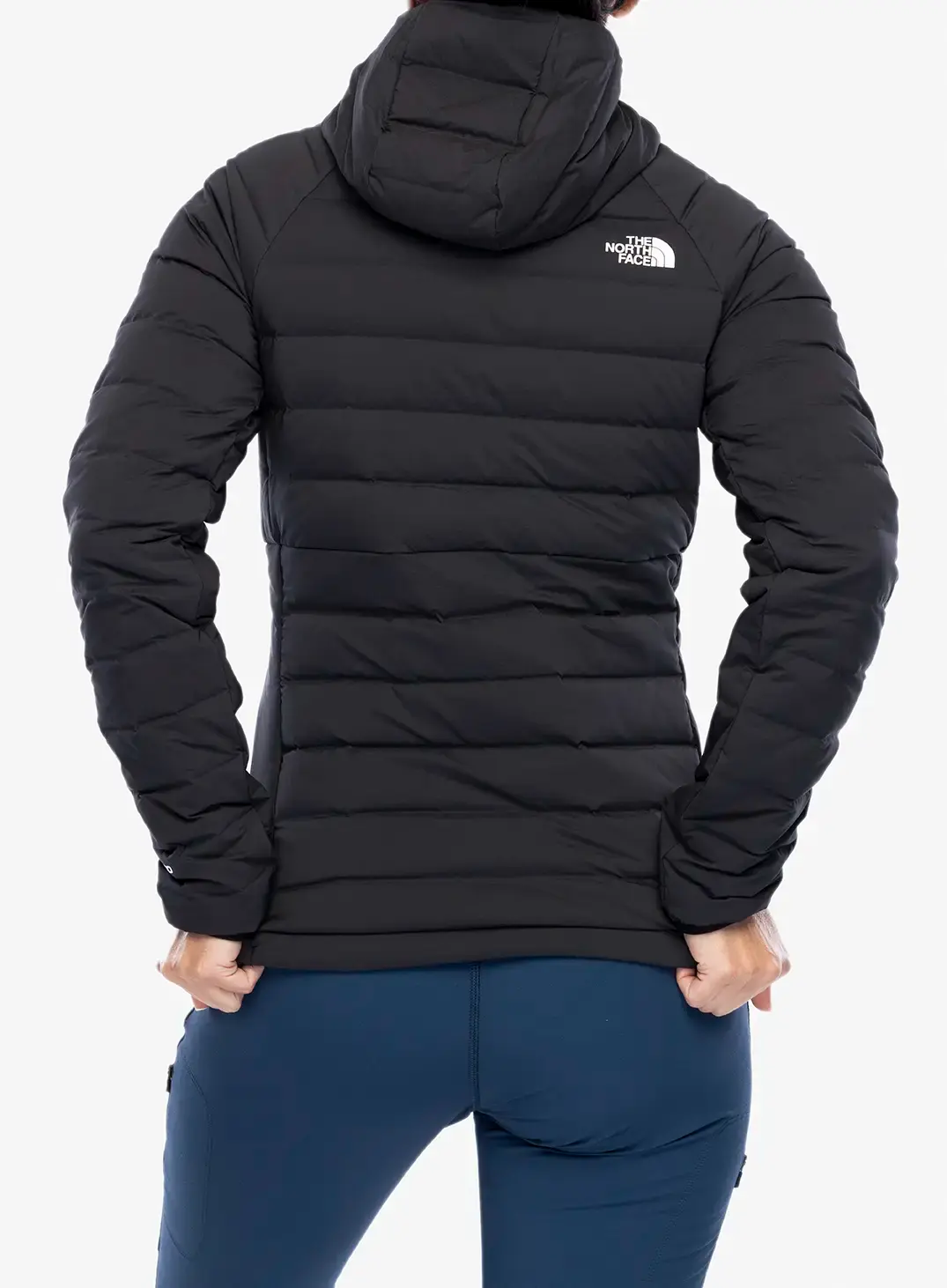 Dámská péřová bunda The North Face Belleview Stretch Down Hoodie - tnf black