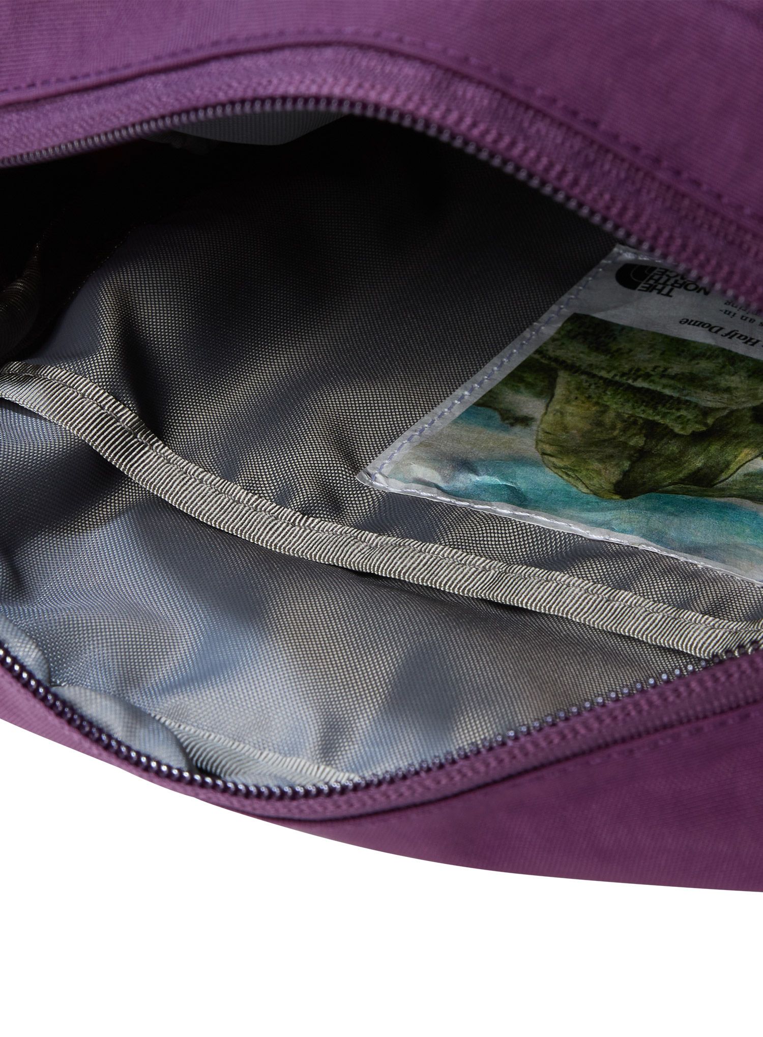 Kapsička na krk The North Face Berkeley Crossbody - currant purple/yellow