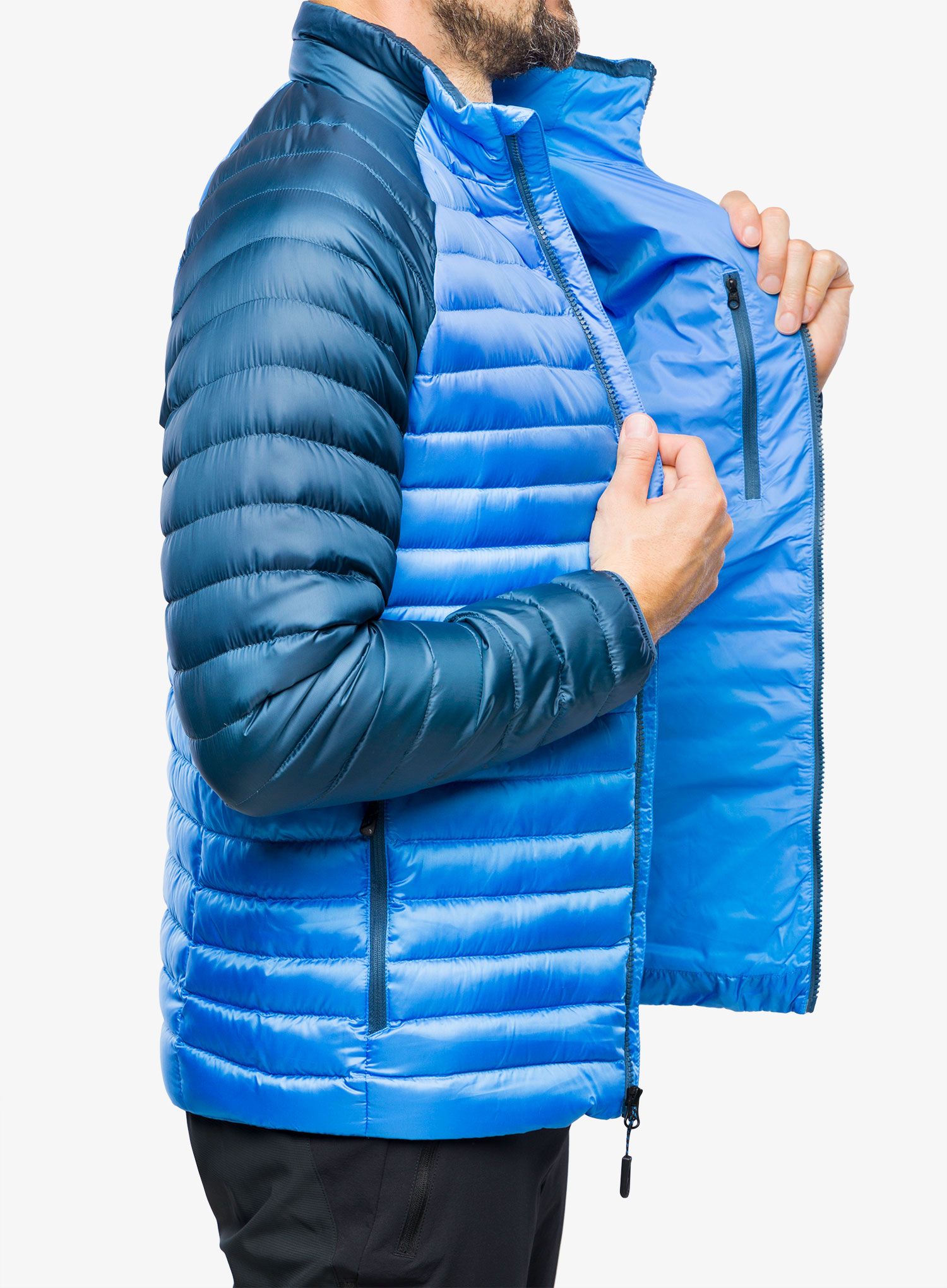 Pánská bunda The North Face Bettaforca LT Down Jacket - optic blue/shady blue