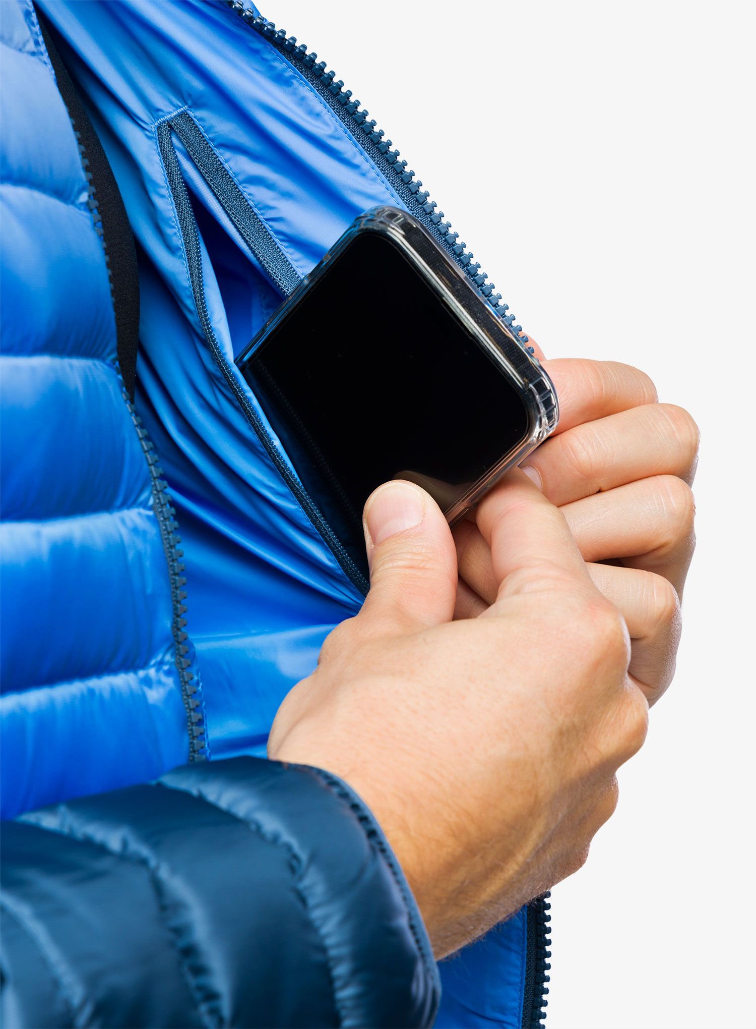 Pánská bunda The North Face Bettaforca LT Down Jacket - optic blue/shady blue