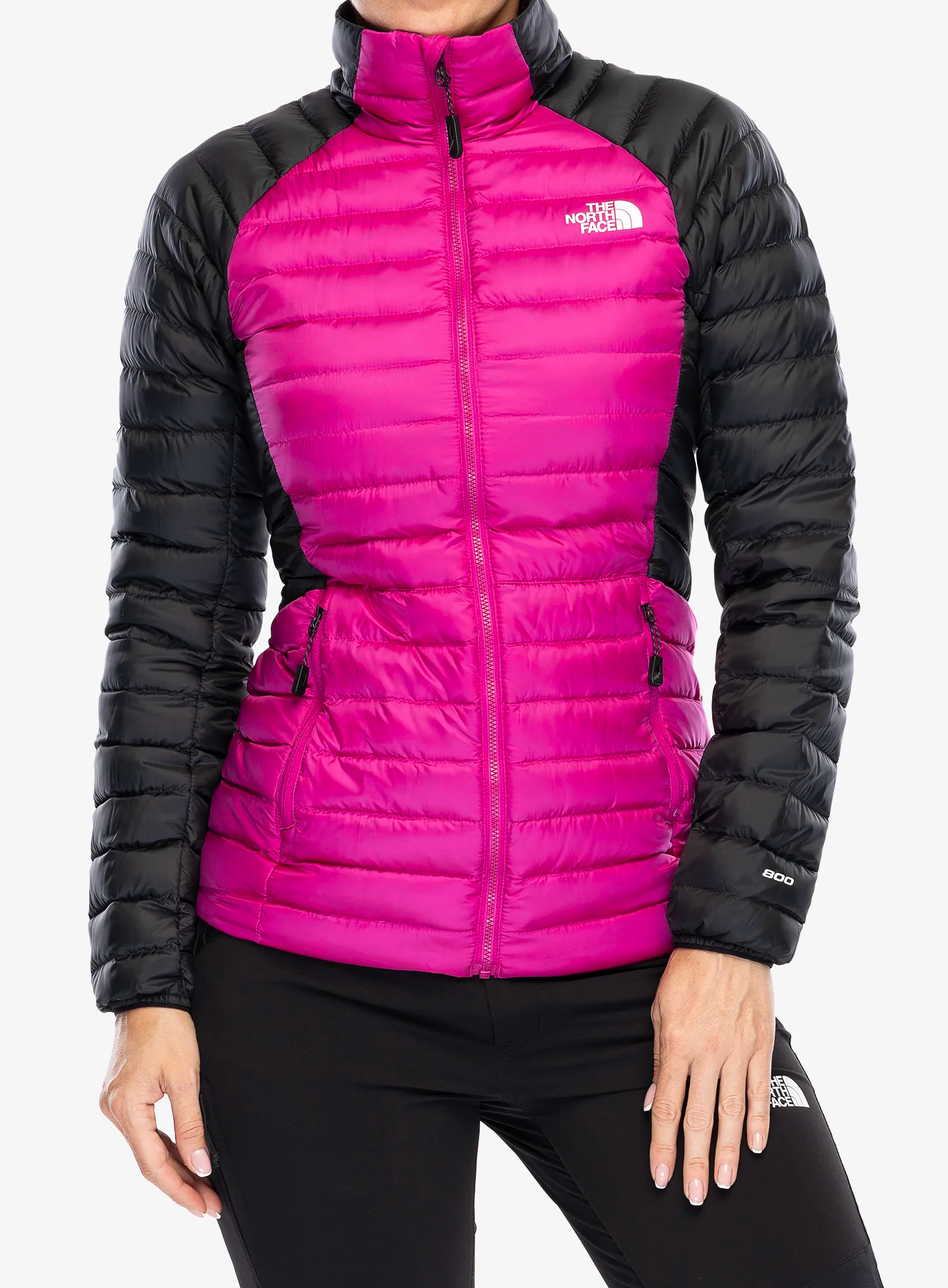Dámská péřová bunda The North Face Bettaforca LT Down Jacket - pink/black