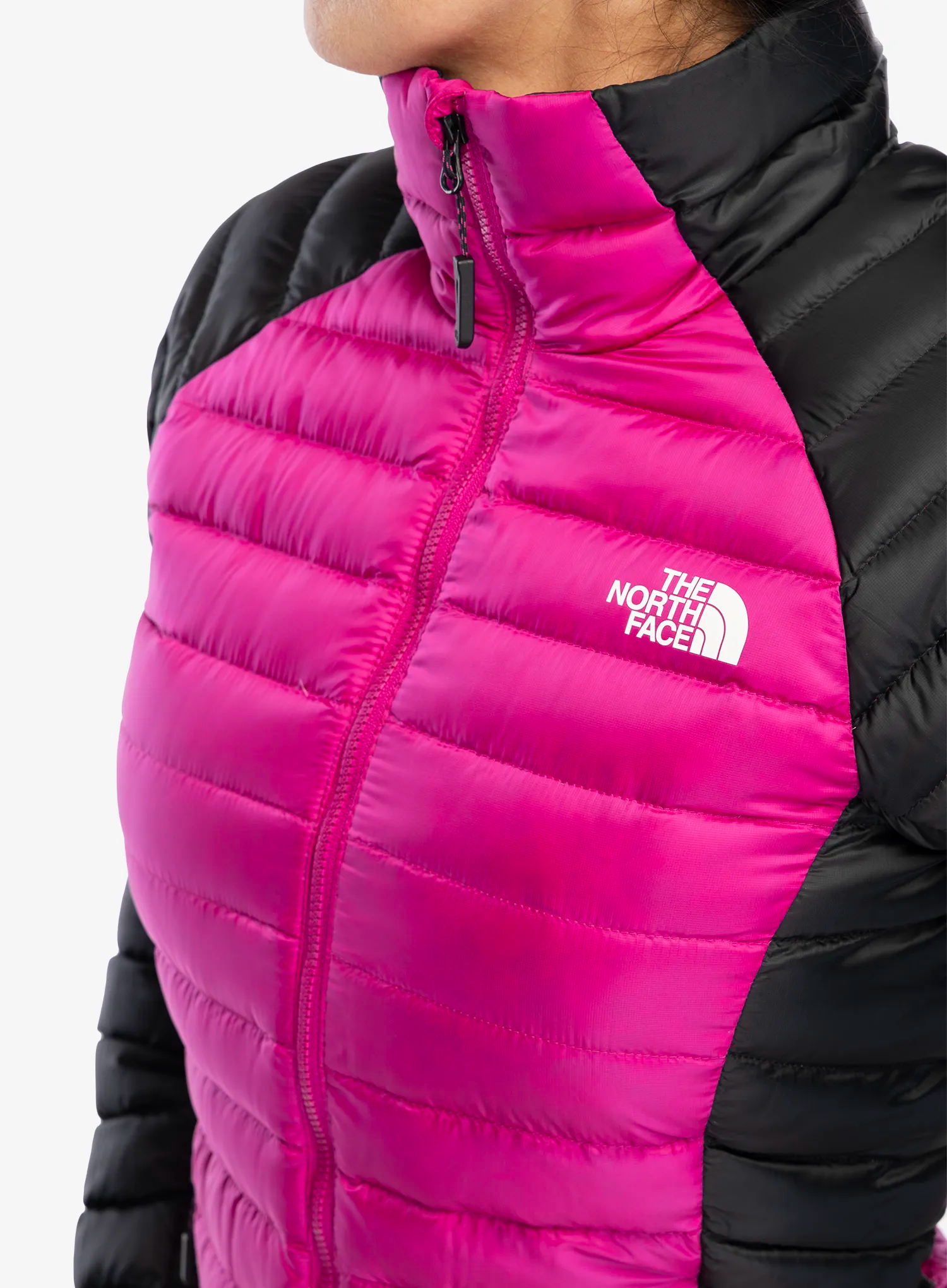 Dámská péřová bunda The North Face Bettaforca LT Down Jacket - pink/black