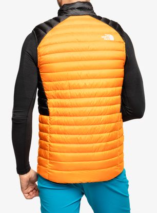 Vesta The North Face Bettaforca LT Down Vest - cone orange/grey
