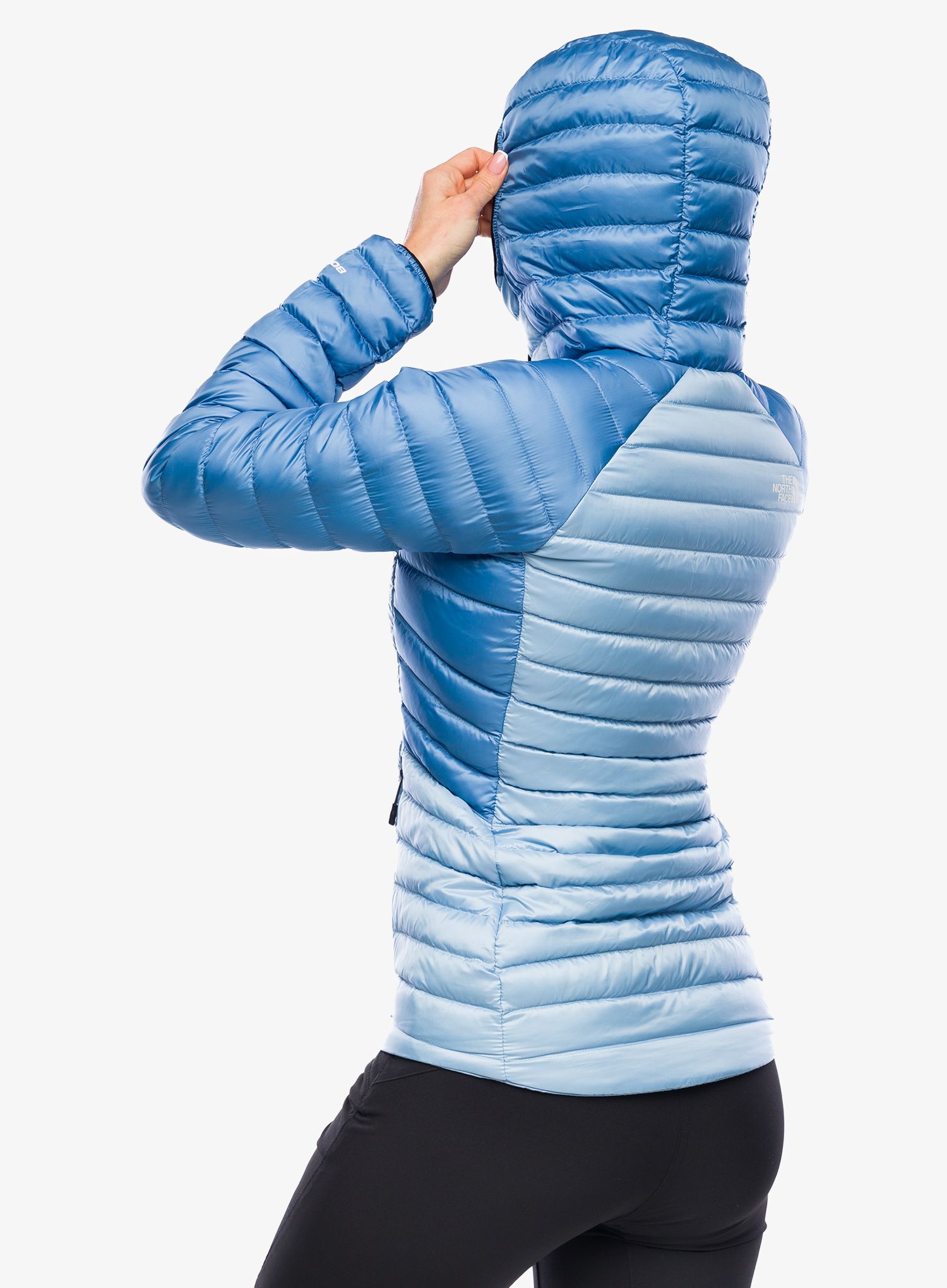 Dámská péřová bunda The North Face Bettaforca Lt Down Hoodie - blue/stone