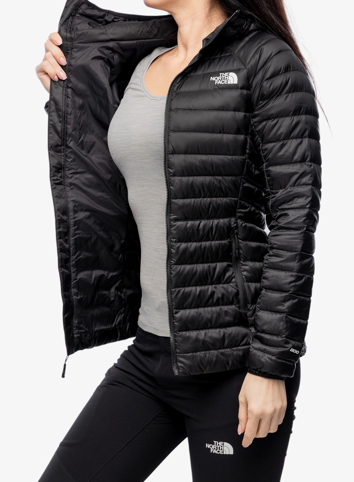 Dámská bunda The North Face Bettaforca Lt Down Hoodie - tnf black