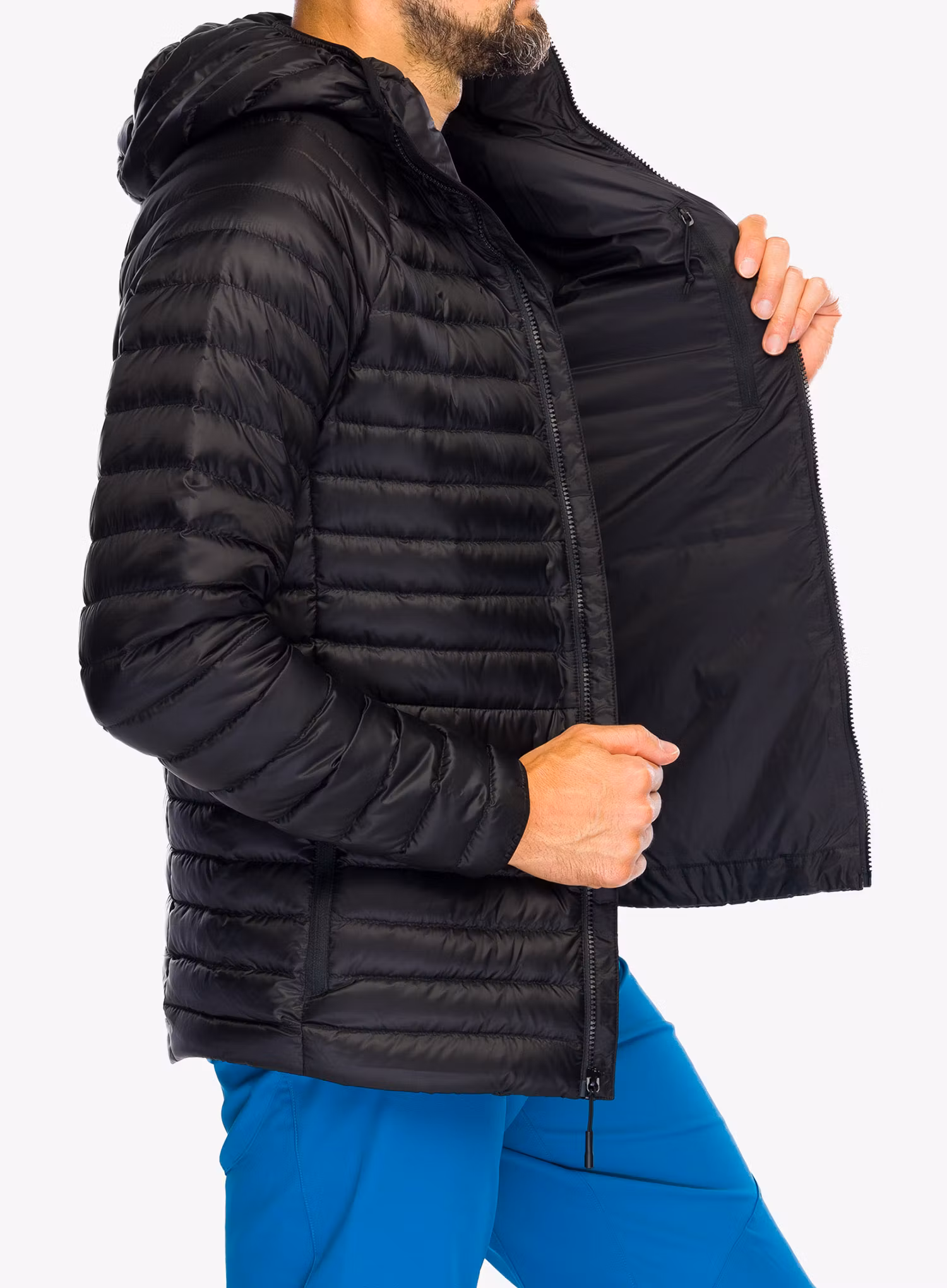 Péřová bunda The North Face Bettaforca Lt Down Hoodie - tnf black/tnf black