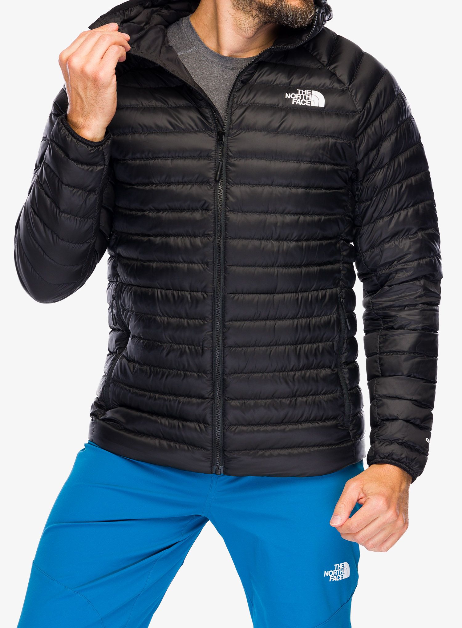 Péřová bunda The North Face Bettaforca Lt Down Hoodie - tnf black/tnf black
