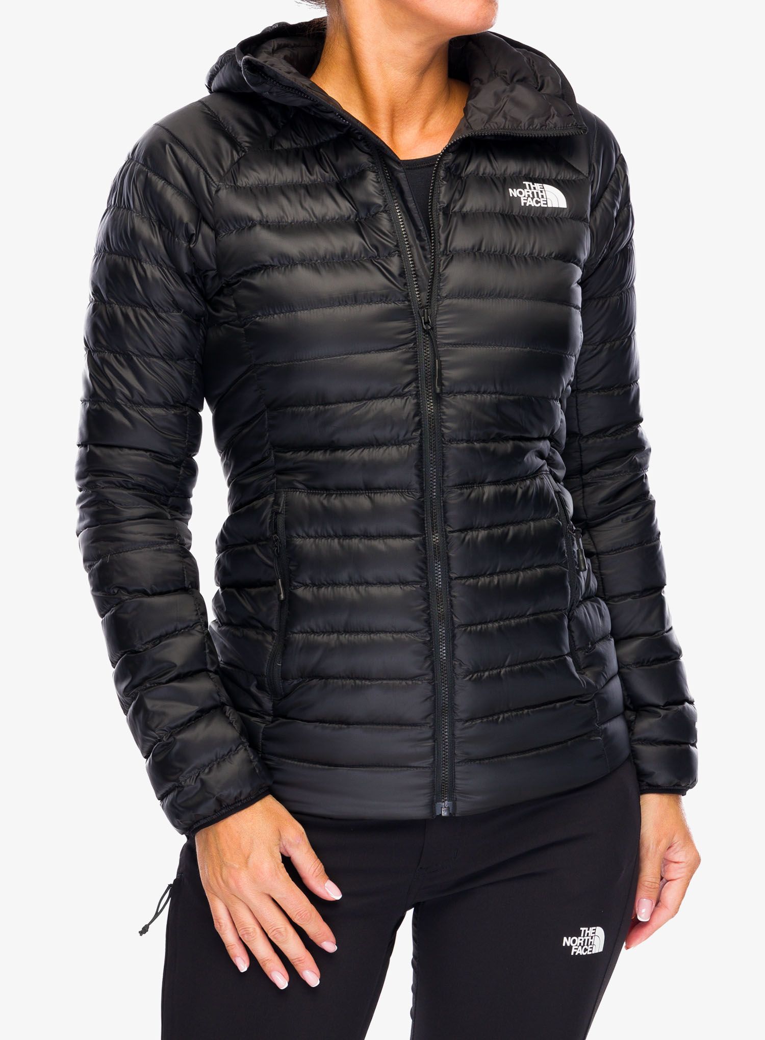 Dámská péřová bunda The North Face Bettaforca Lt Down Hoodie - tnf black/tnf black