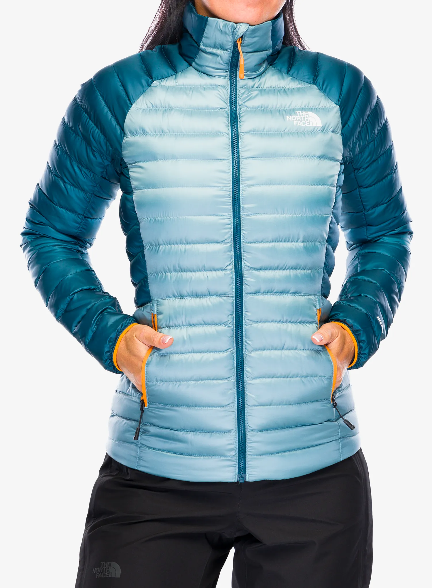 Dámská péřová bunda The North Face Bettaforca Lt Down Jacket - algae blue/midnight petrol