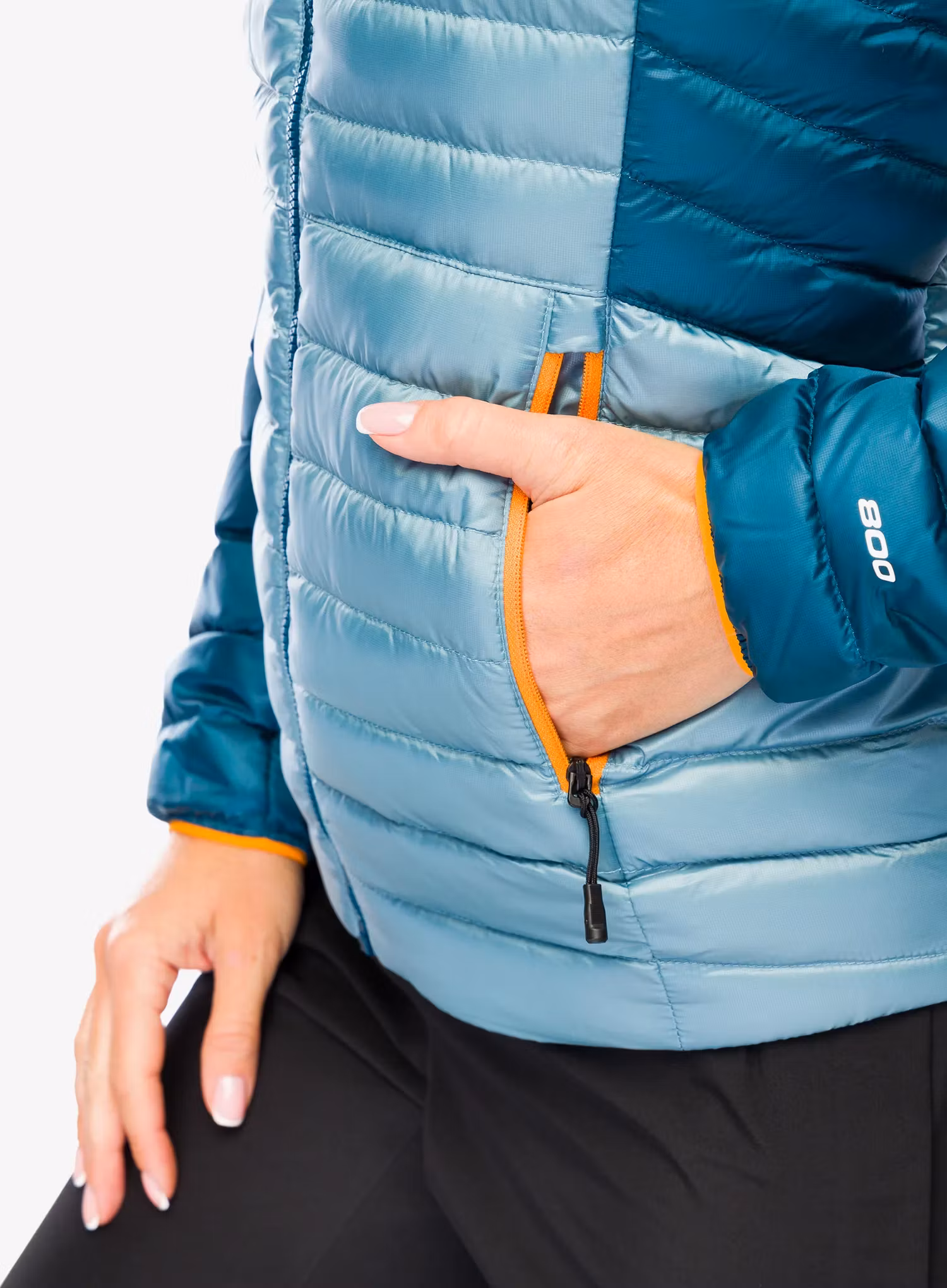 Dámská péřová bunda The North Face Bettaforca Lt Down Jacket - algae blue/midnight petrol