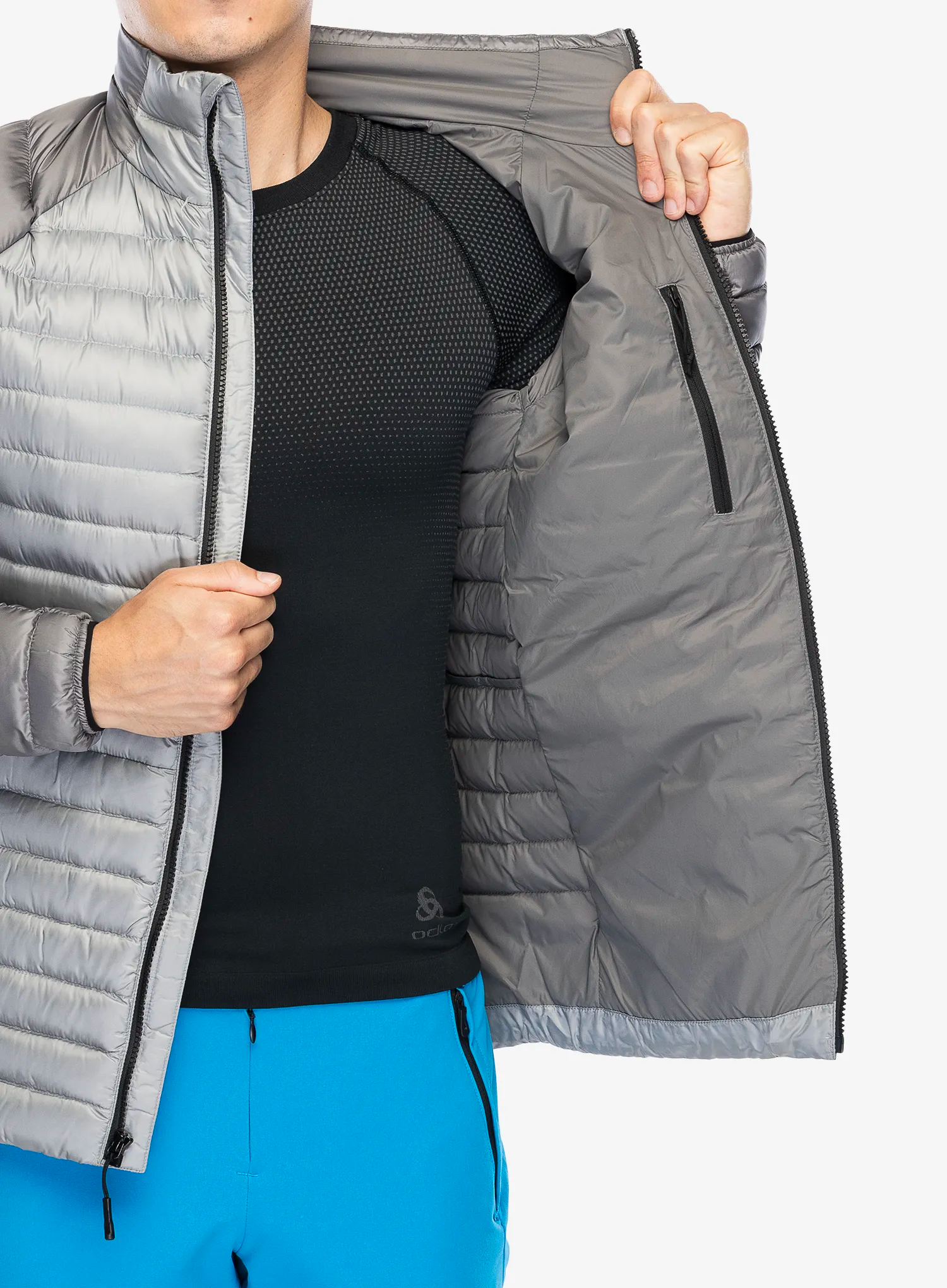 Péřová bunda The North Face Bettaforca Lt Down Jacket - monument grey/smoked pearl