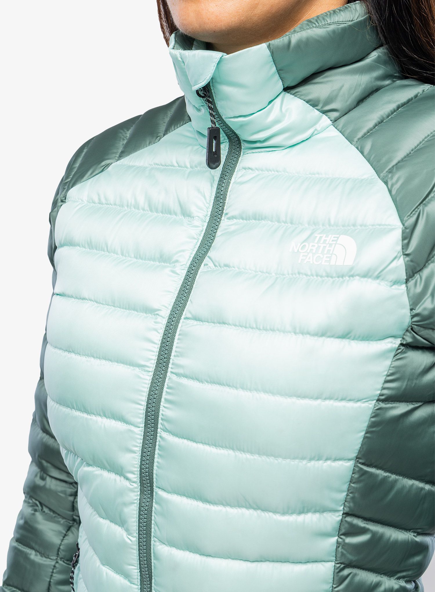 Dámská péřová bunda The North Face Bettaforca Lt Down Jacket - teal/dark sage