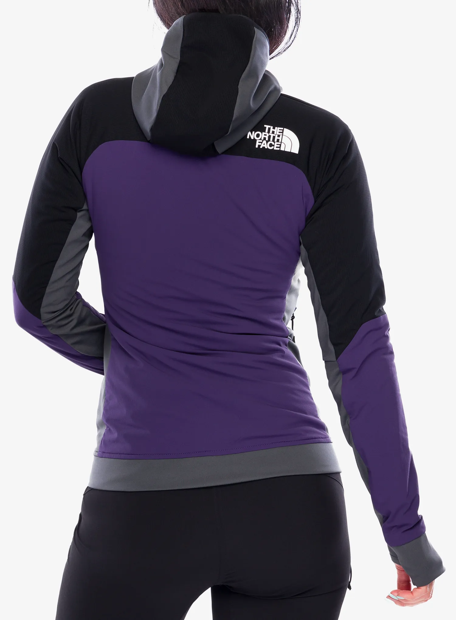 Hybridní bunda dámská The North Face Binntal Hybrid Ventrix Hoodie - eternal purple/tnf black