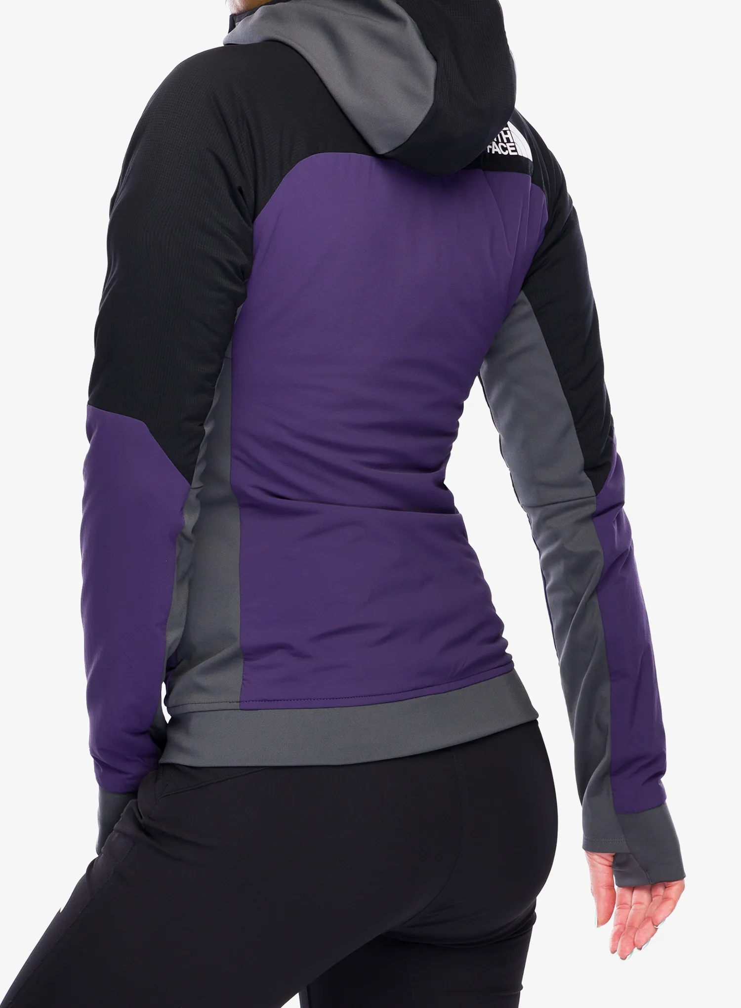 Hybridní bunda dámská The North Face Binntal Hybrid Ventrix Hoodie - eternal purple/tnf black