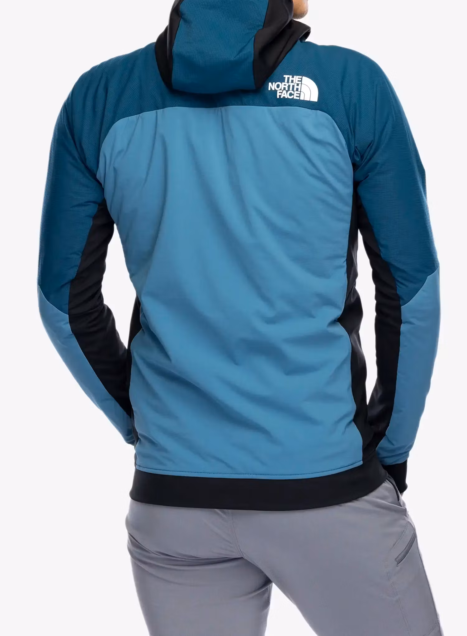Hybridní bunda The North Face Binntal Hybrid Ventrix Hoodie - mal.blue/midnight petrol/black
