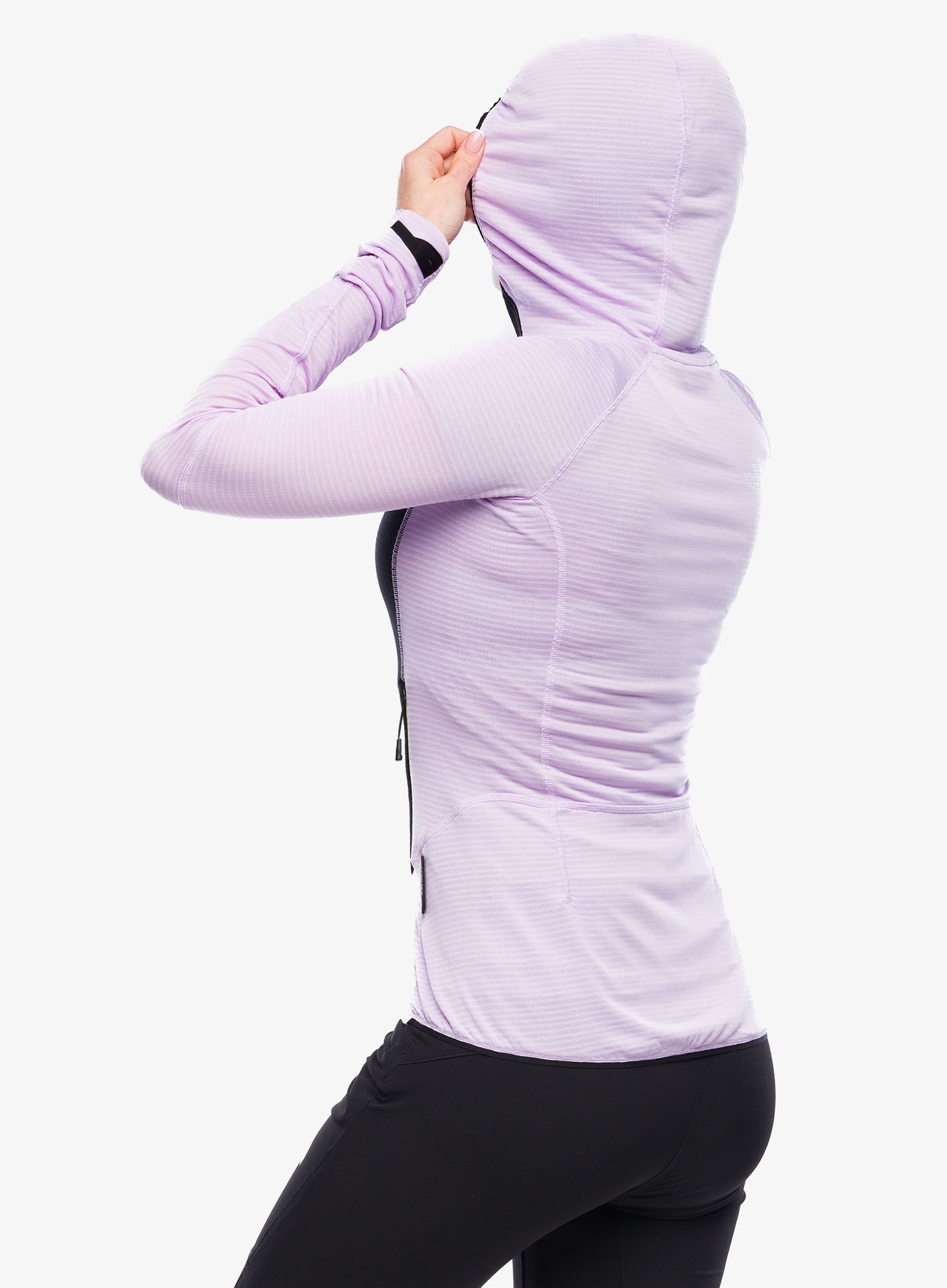 Dámská mikina The North Face Bolt Polartec Hoodie - lite lilac/black