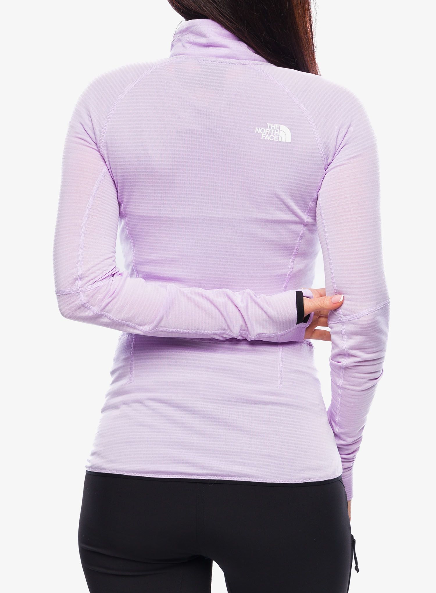 Dámská mikina The North Face Bolt Polartec Jacket - lite lilac/black