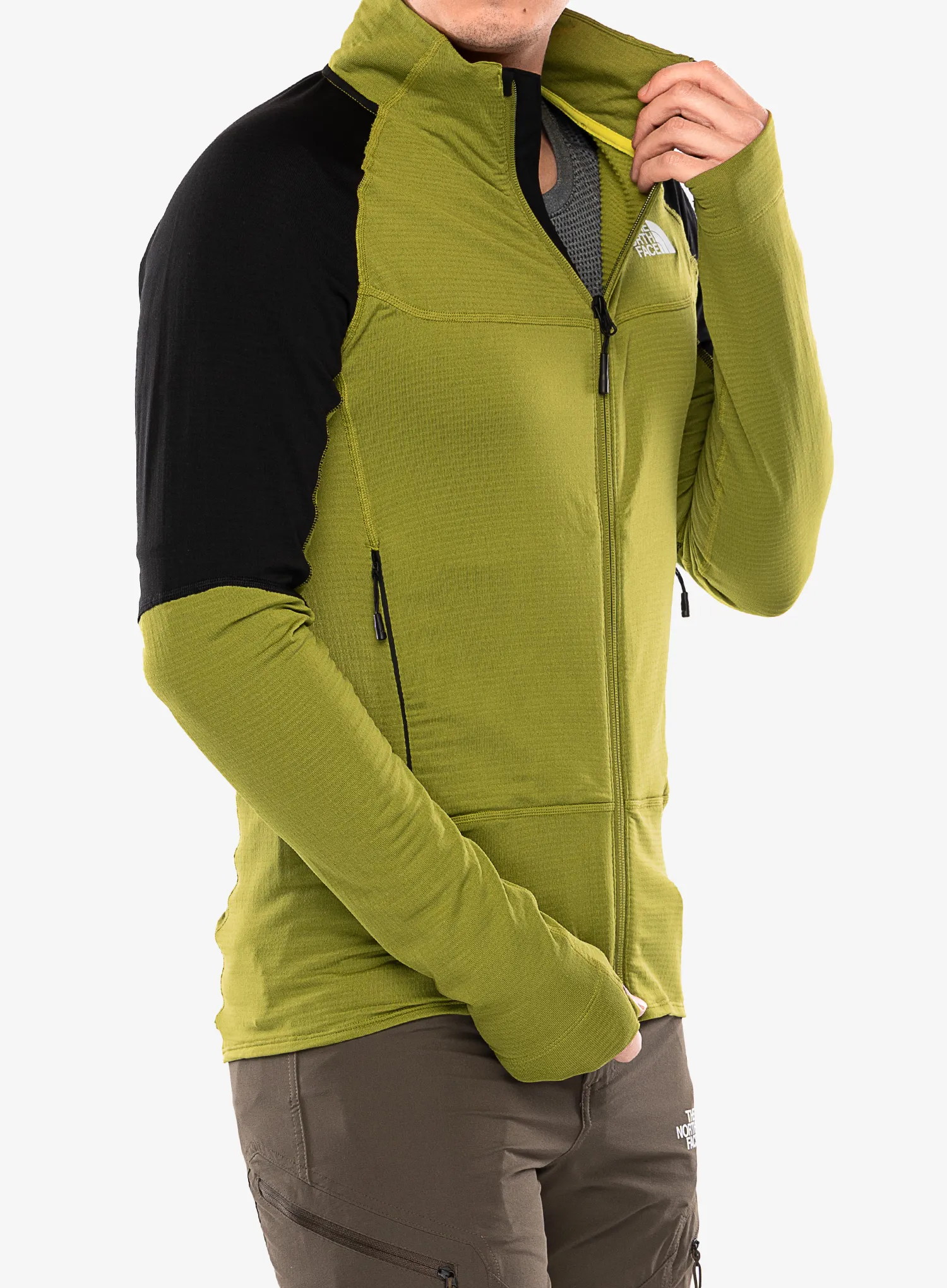 Fleece mikina The North Face Bolt Polartec Jacket - oak green/tnf black