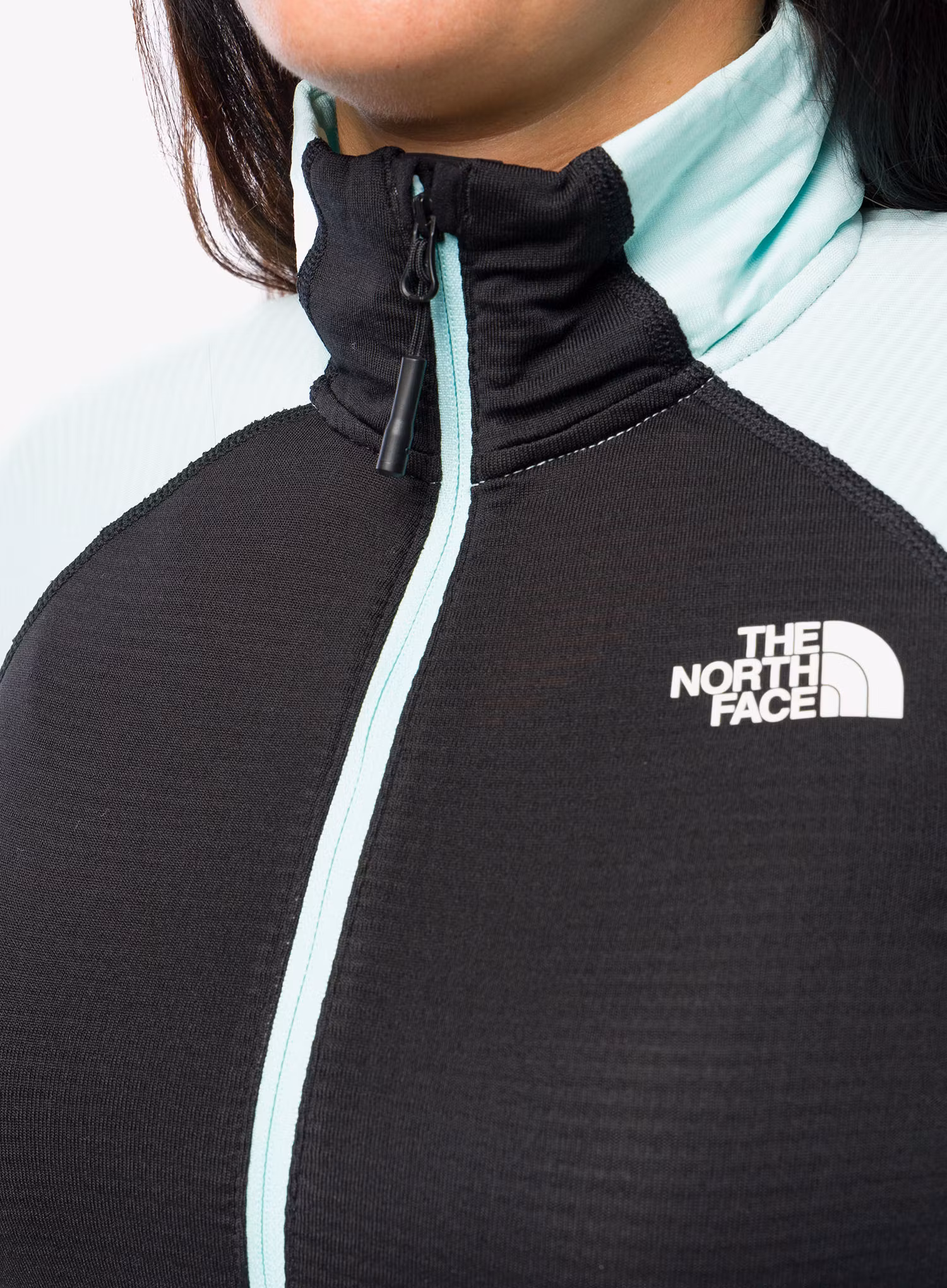 Dámská mikina na zip The North Face Bolt Polartec Jacket - teal/black