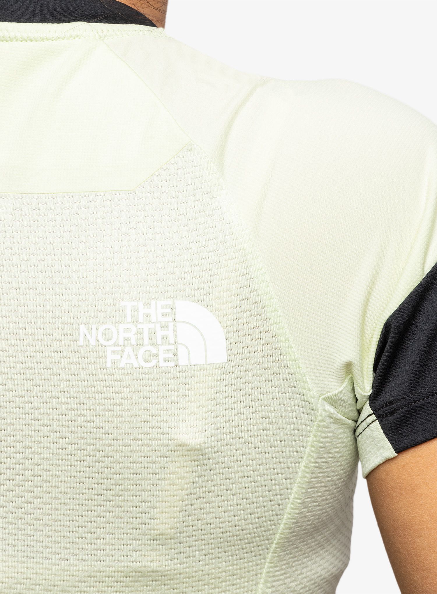 Dámské lezecké triko The North Face Bolt Tech Tee - lime/black