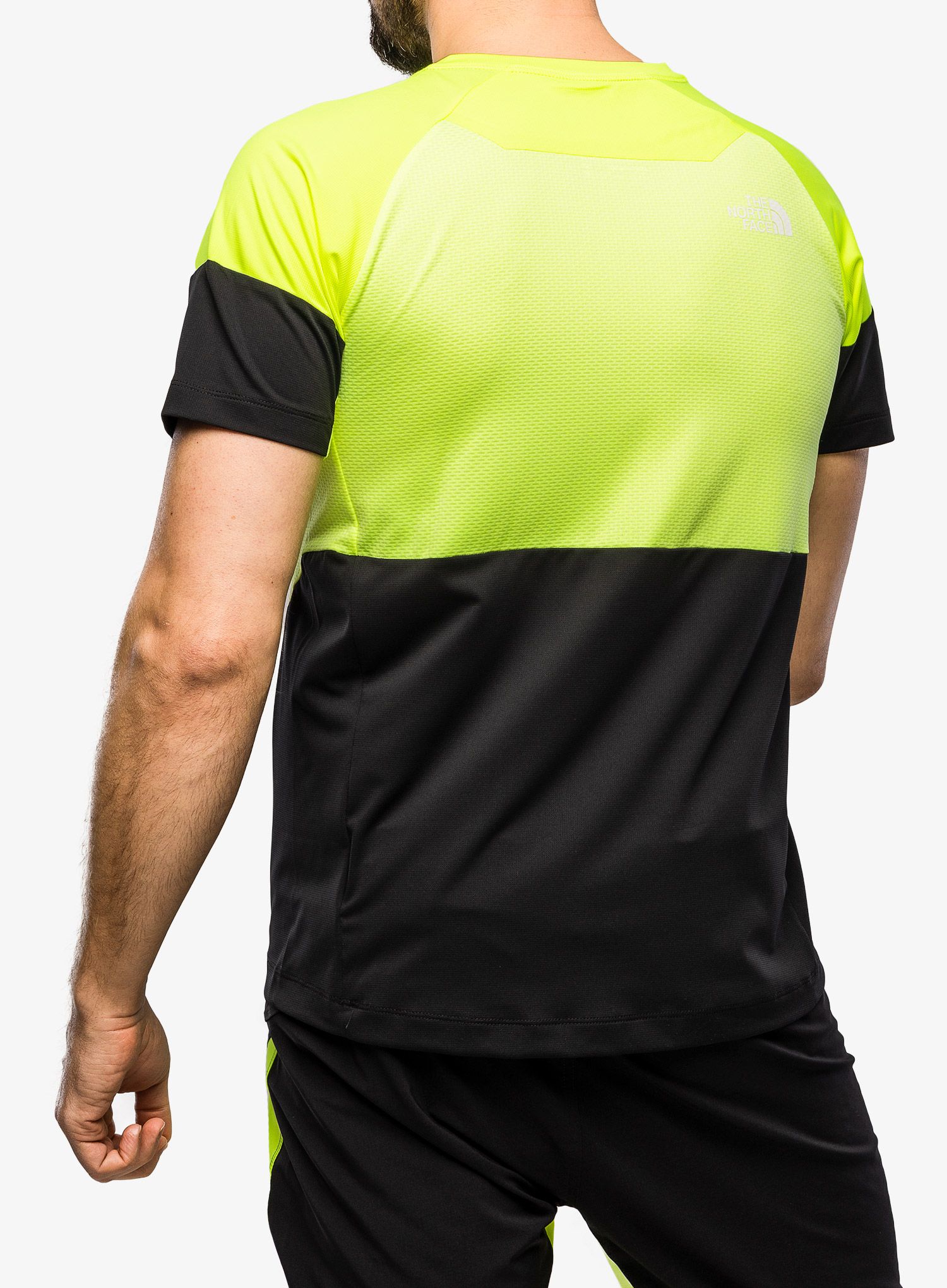 Lezecké triko The North Face Bolt Tech Tee - yellow/black