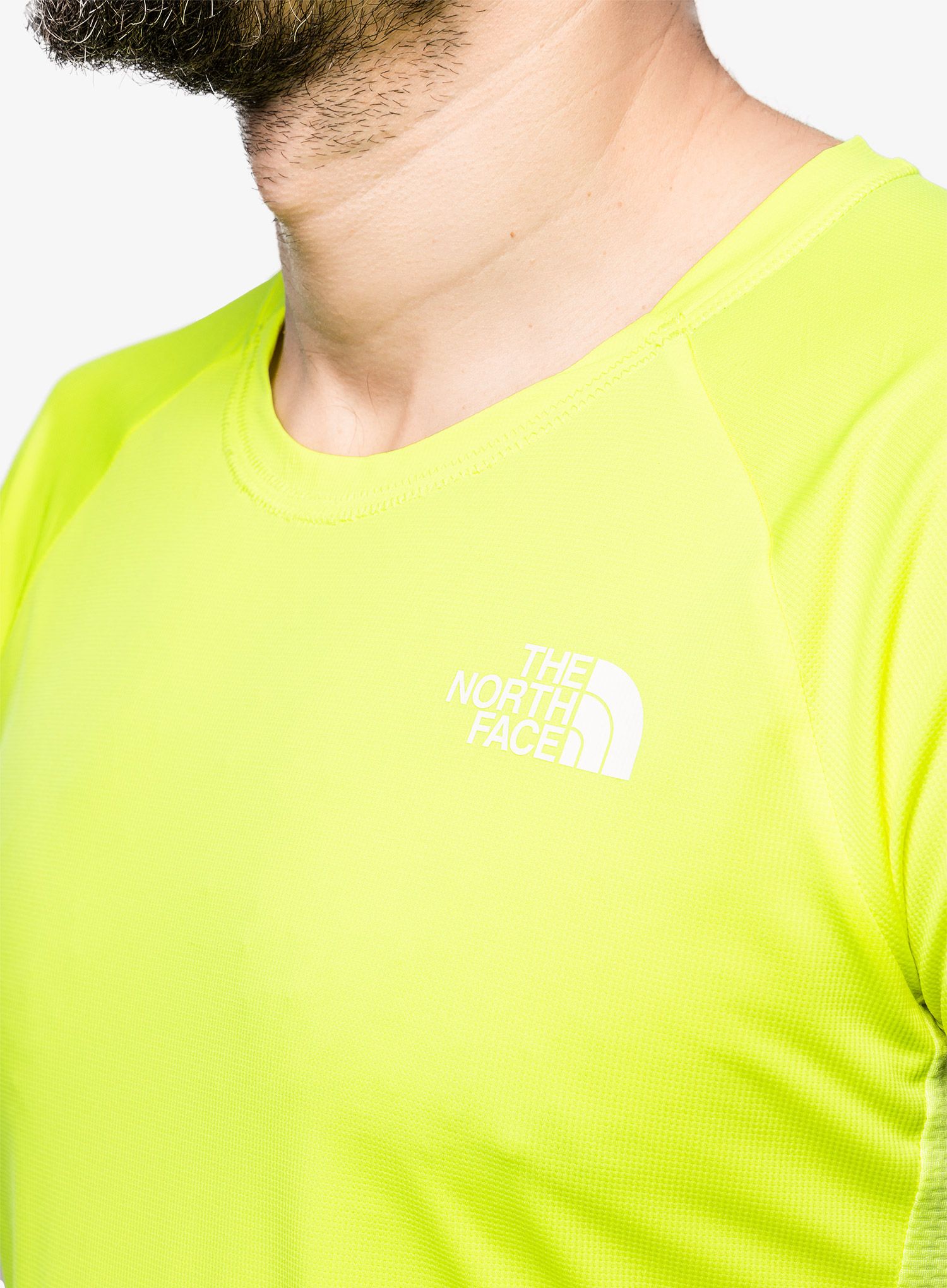 Lezecké triko The North Face Bolt Tech Tee - yellow/black