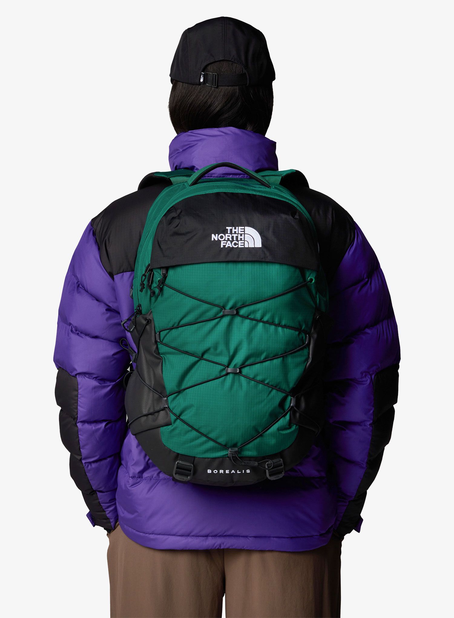 Batoh The North Face Borealis - evergreen/tnf black