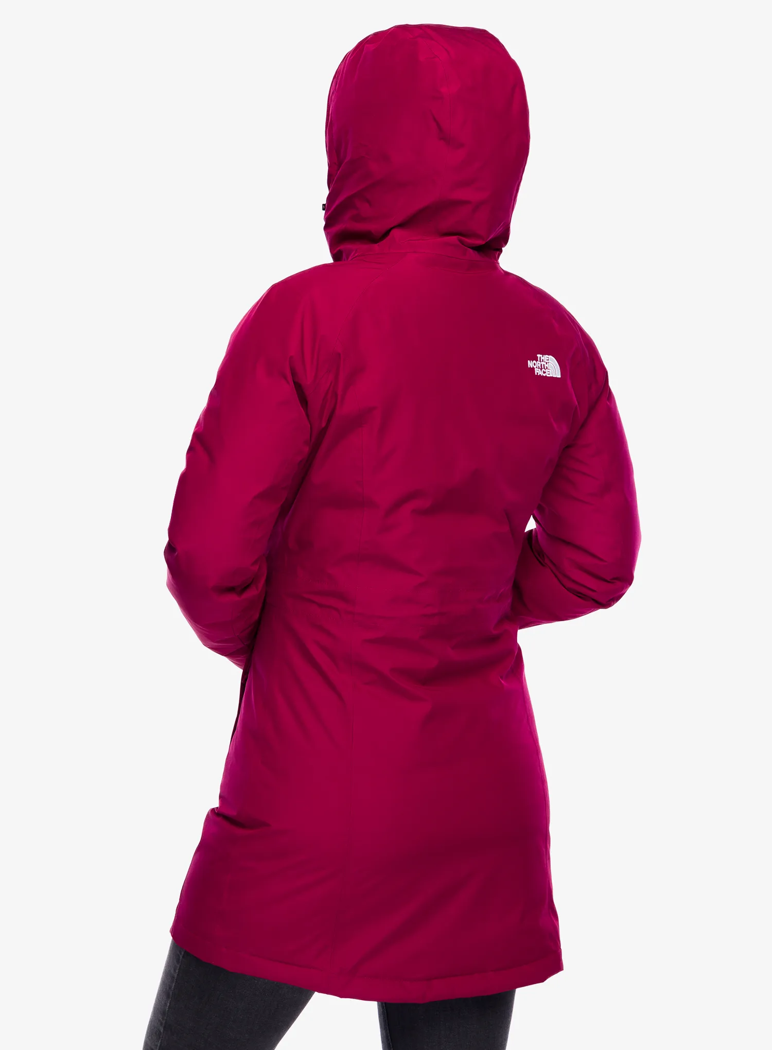 Dámský kabát The North Face Brooklyn Parka - beetroot