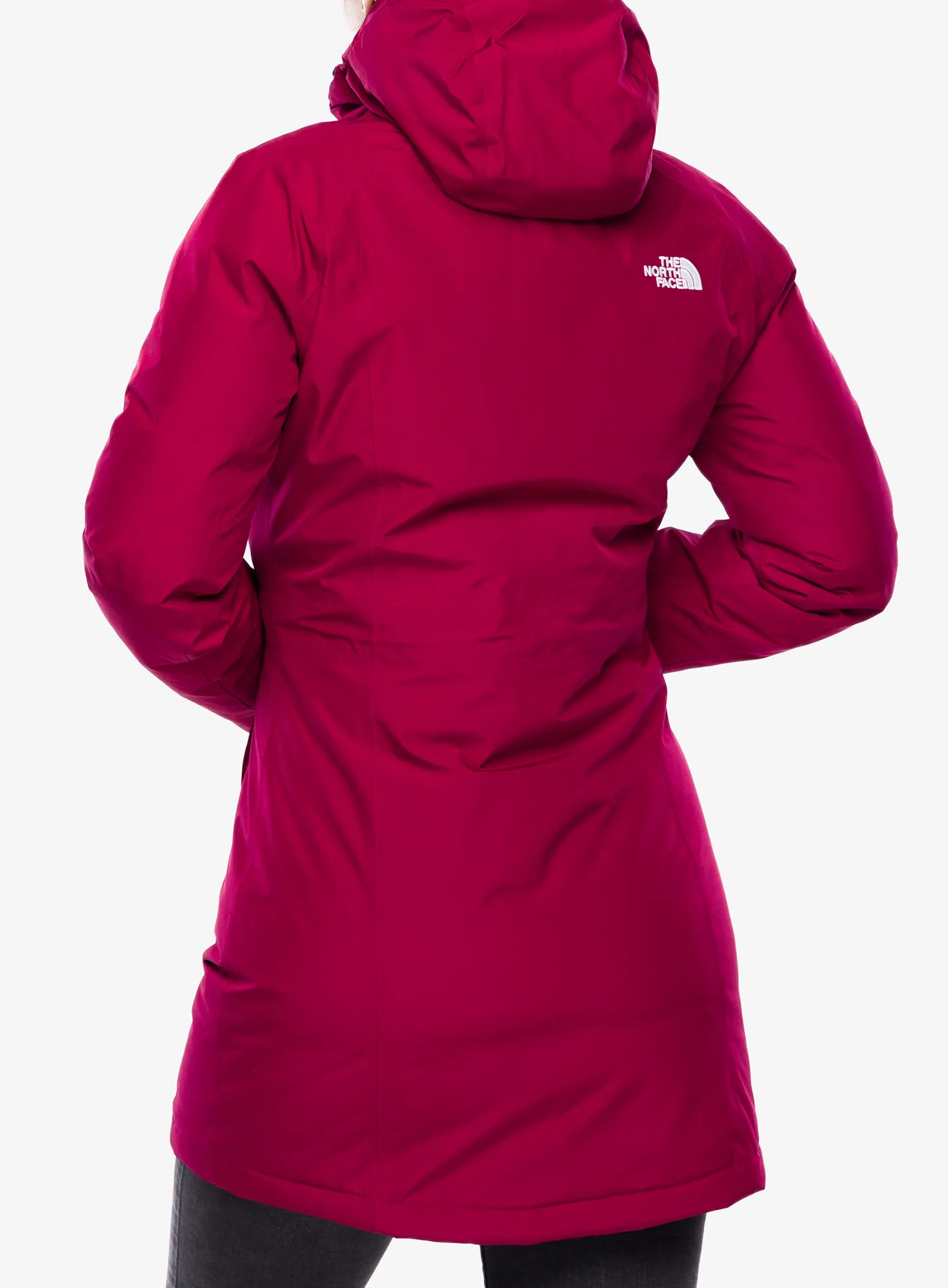 Dámský kabát The North Face Brooklyn Parka - beetroot