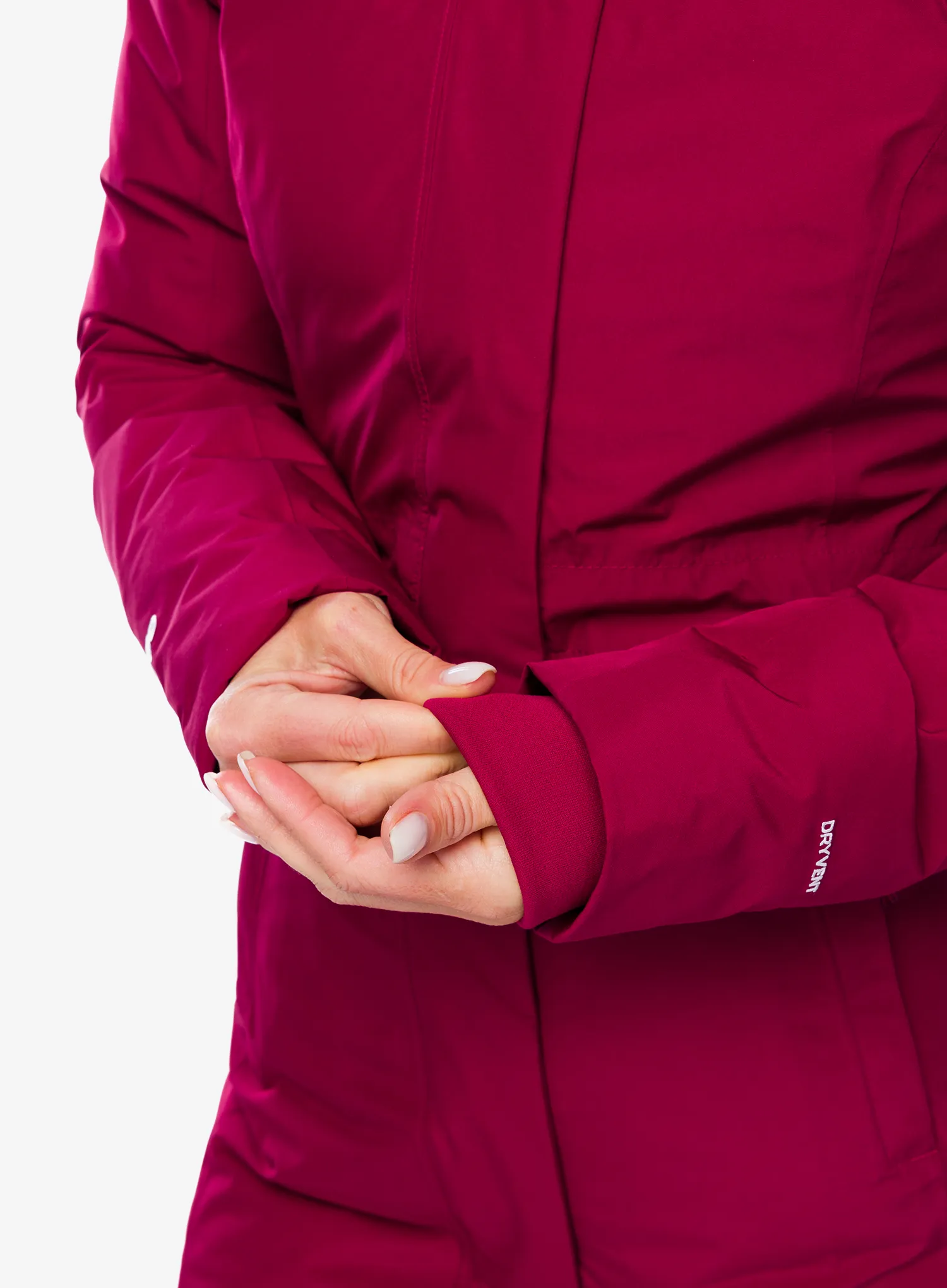 Dámský kabát The North Face Brooklyn Parka - beetroot