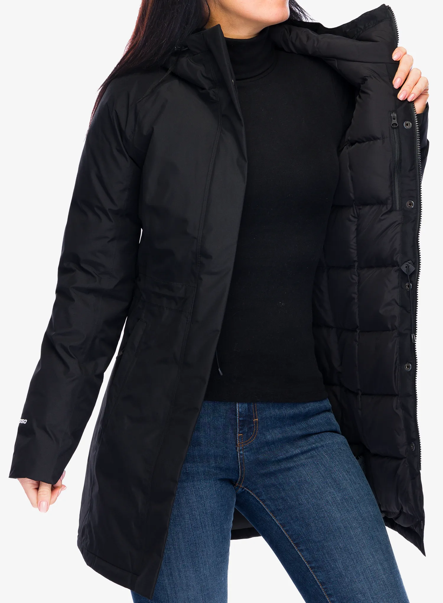 Dámský kabát The North Face Brooklyn Parka - tnf black