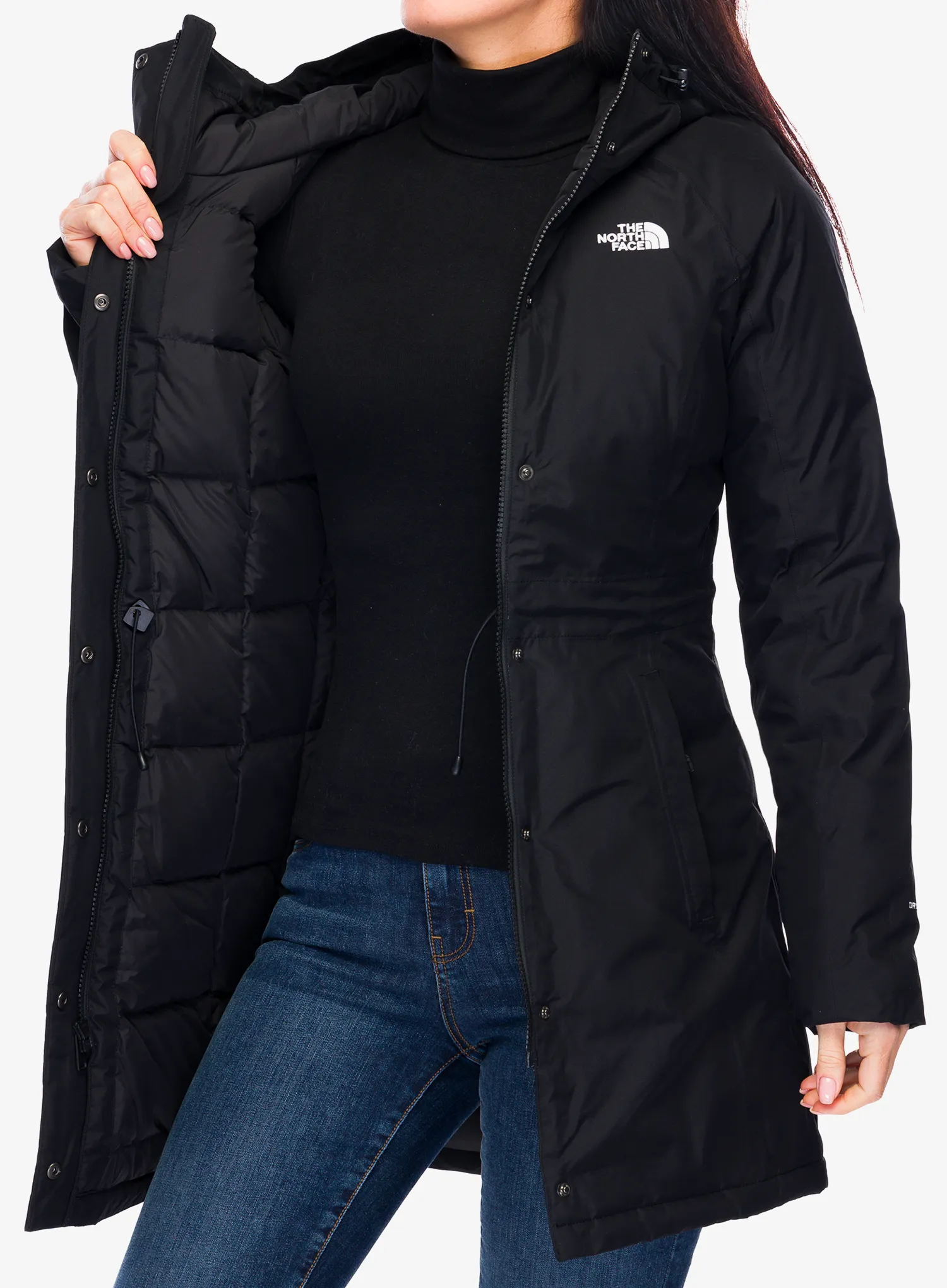Dámský kabát The North Face Brooklyn Parka - tnf black