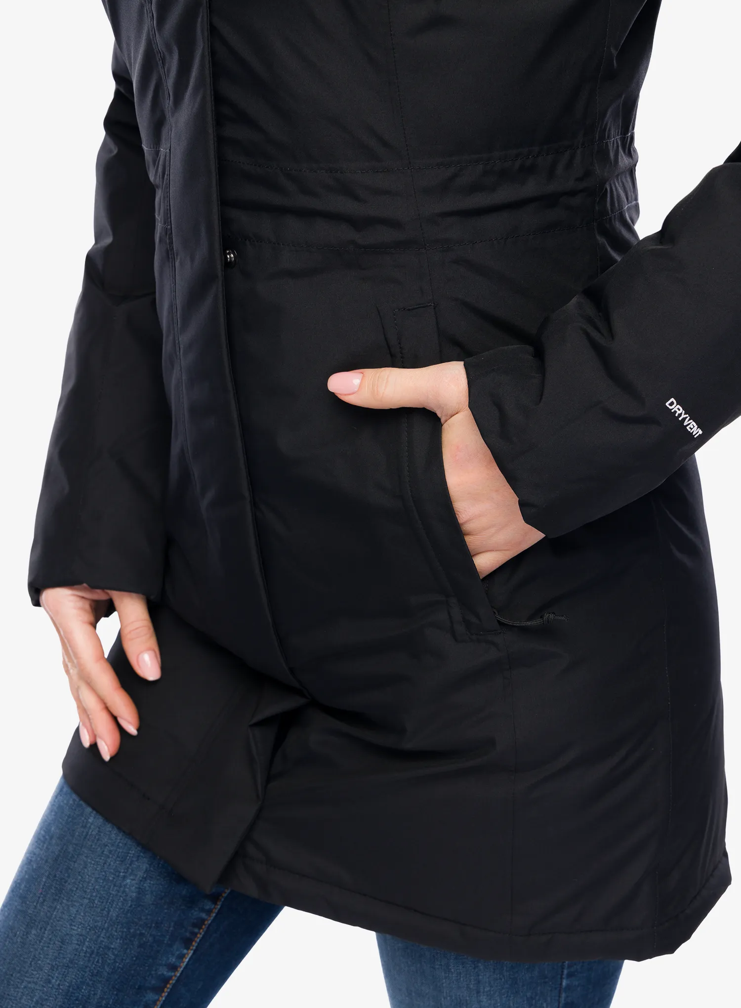 Dámský kabát The North Face Brooklyn Parka - tnf black