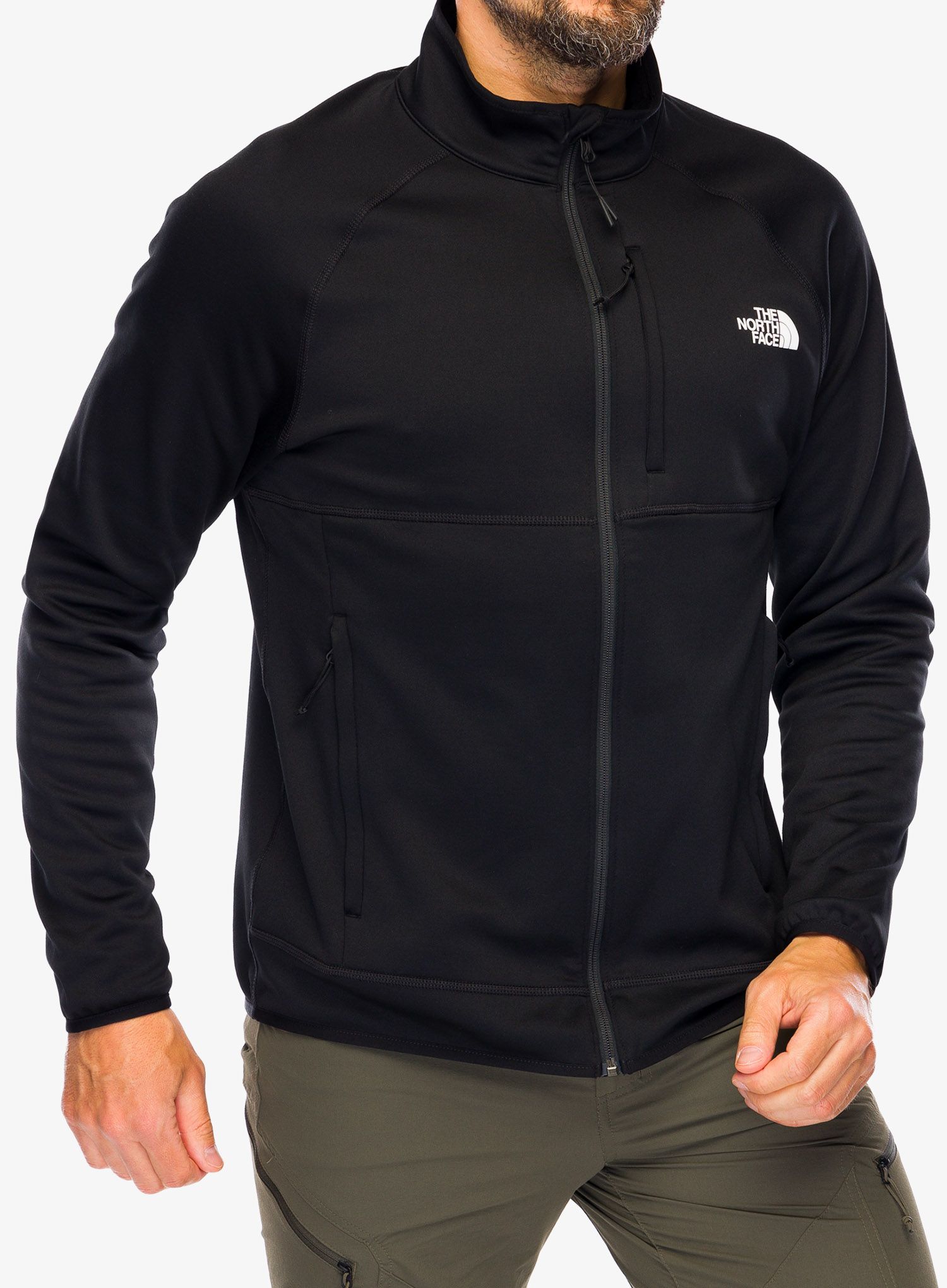 Mikina The North Face Canyonlands Full Zip - tnf black