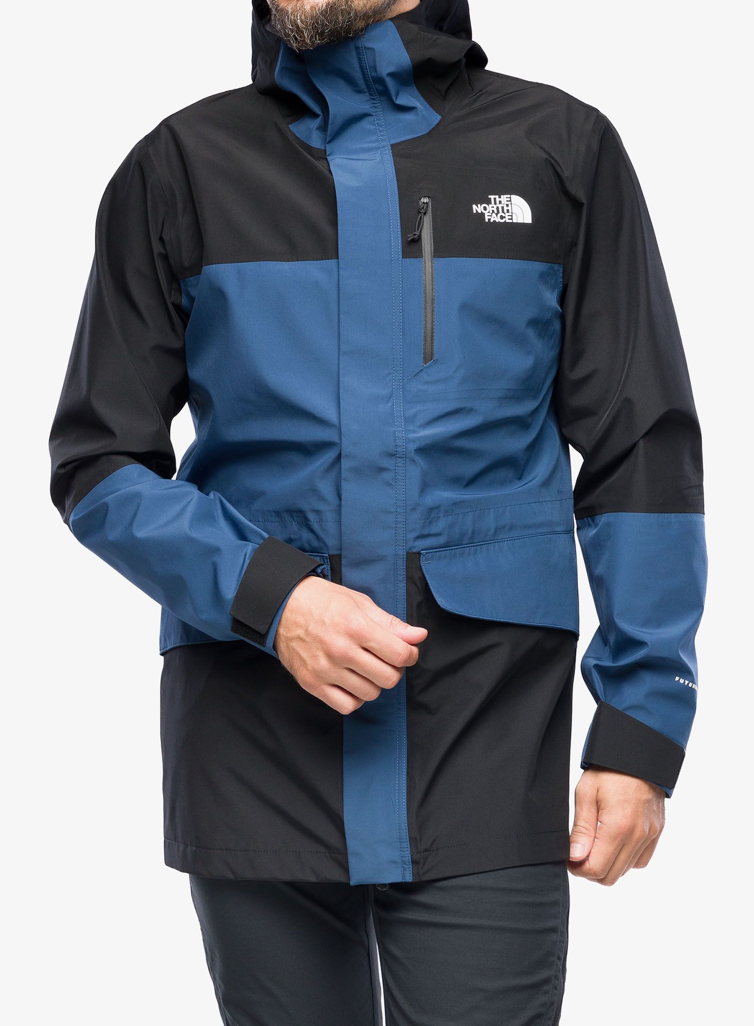 Pánská bunda The North Face Dryzzle All Weather Jkt FUTURELIGHT - blue/black