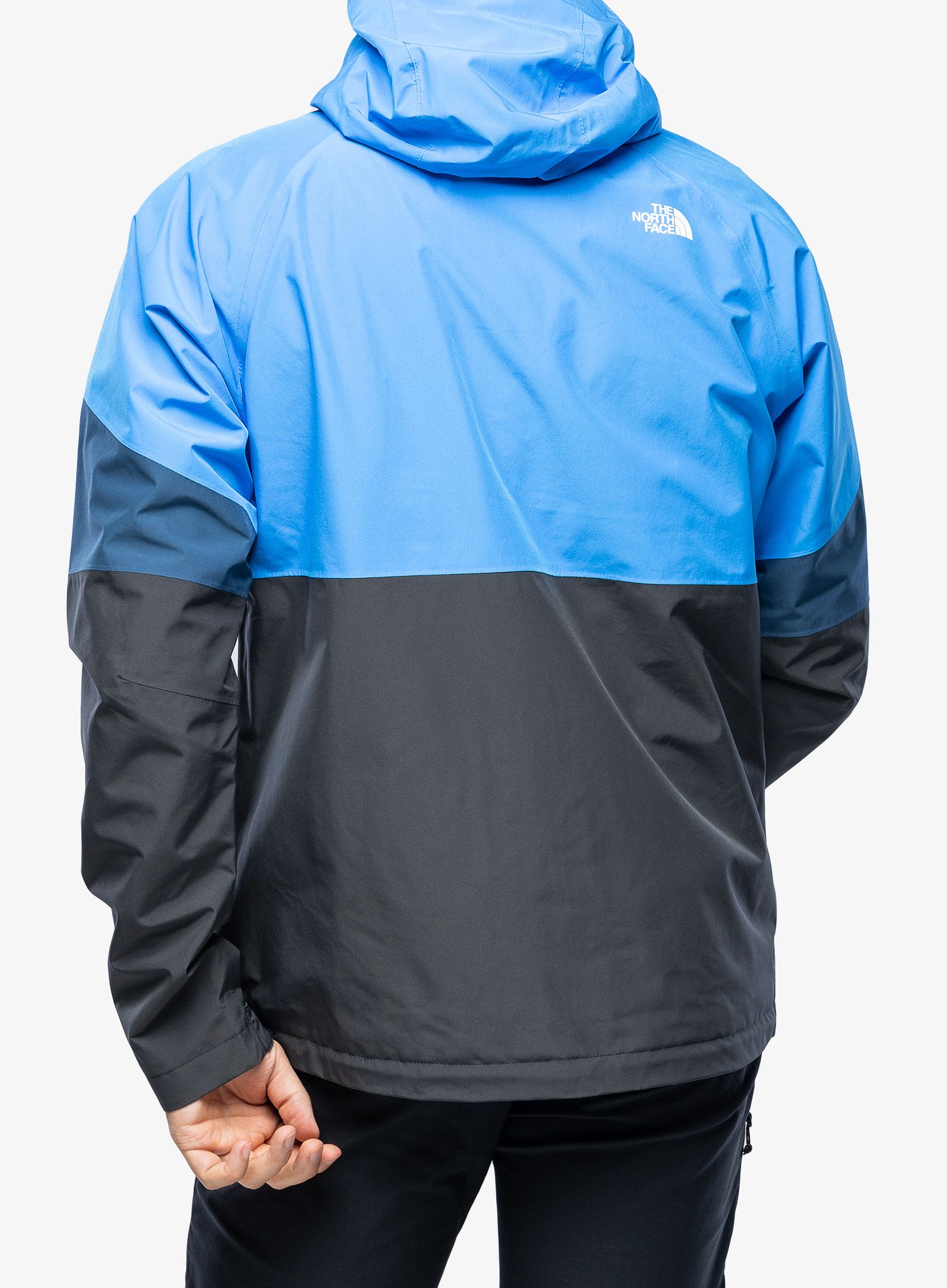 Bunda s membránou The North Face Lightning Jacket - grey/optic blue