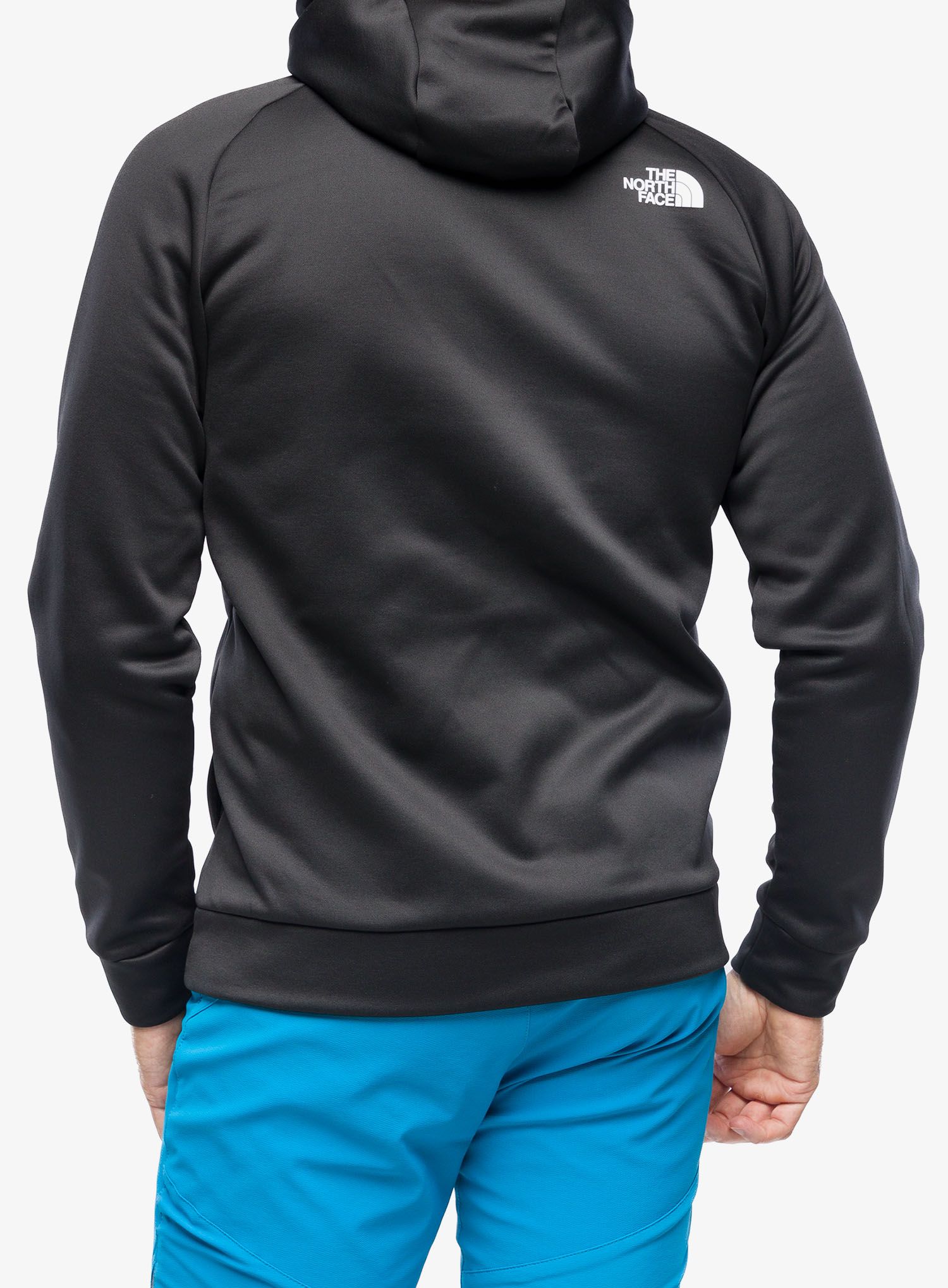 Rozepínací mikina The North Face Reaxion Fleece F/Z Hoodie - black/grey