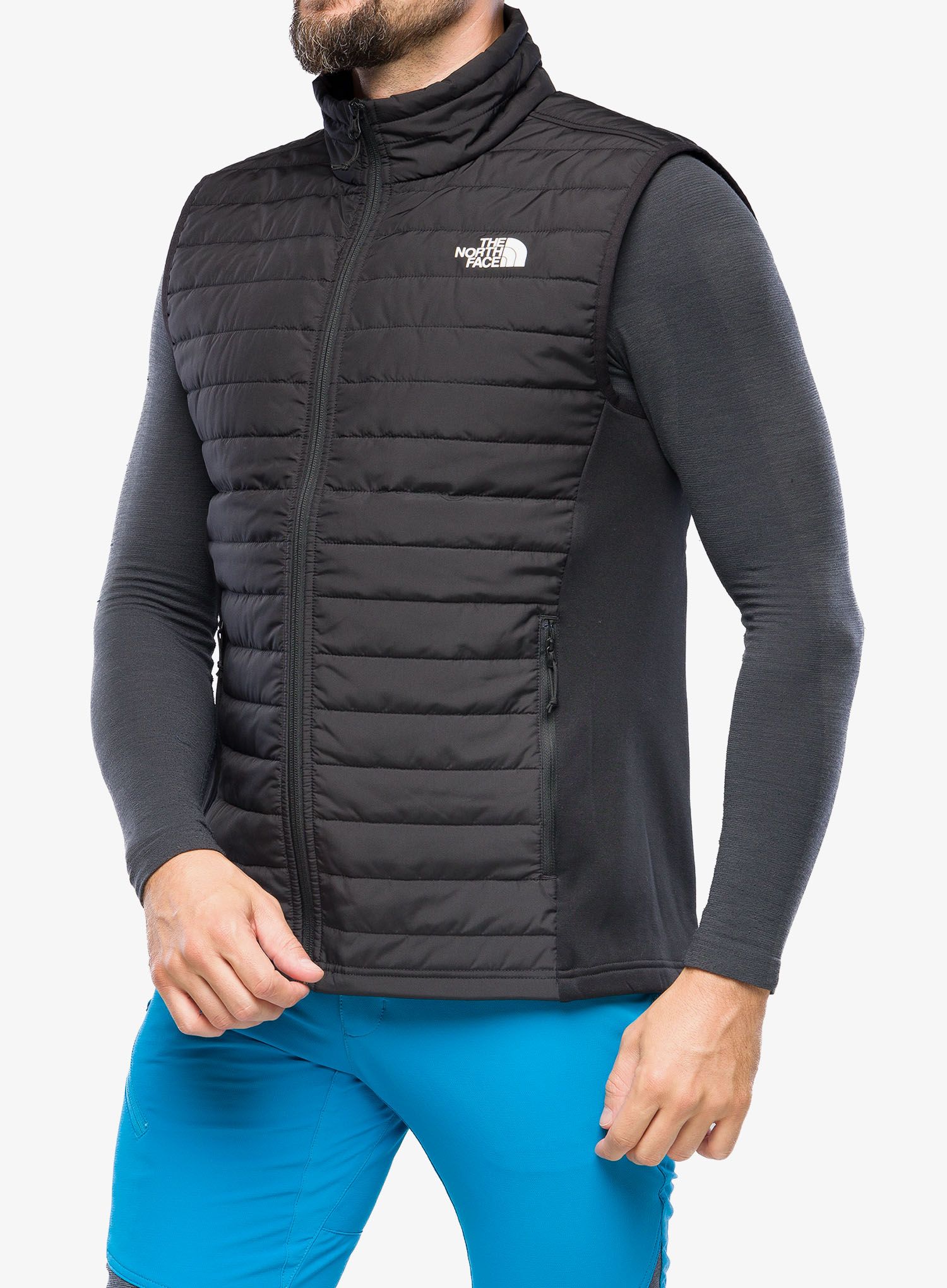 Zateplená vesta The North Face Canyonlands Hybrid Vest - tnf black