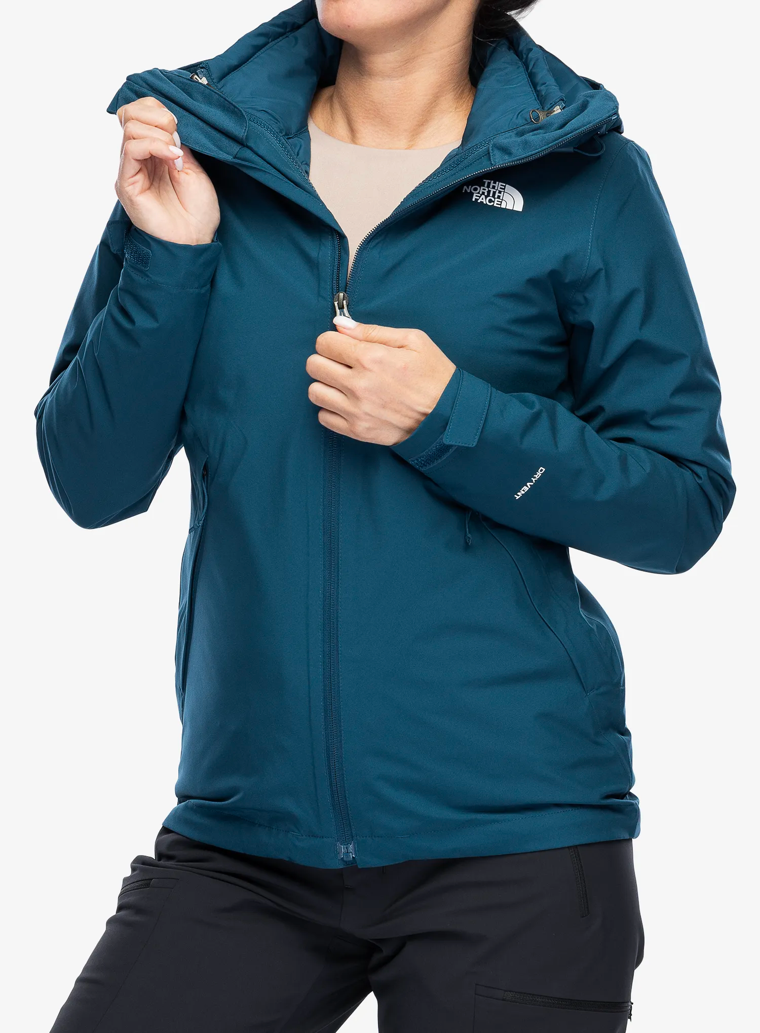 Bunda 3v1 dámská The North Face Carto Triclimate Jacket - midnight petrol