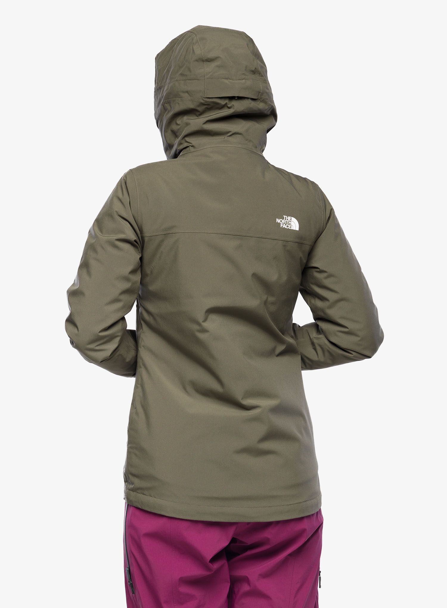 Bunda 3v1 dámská The North Face Carto Triclimate Jacket - taupe green
