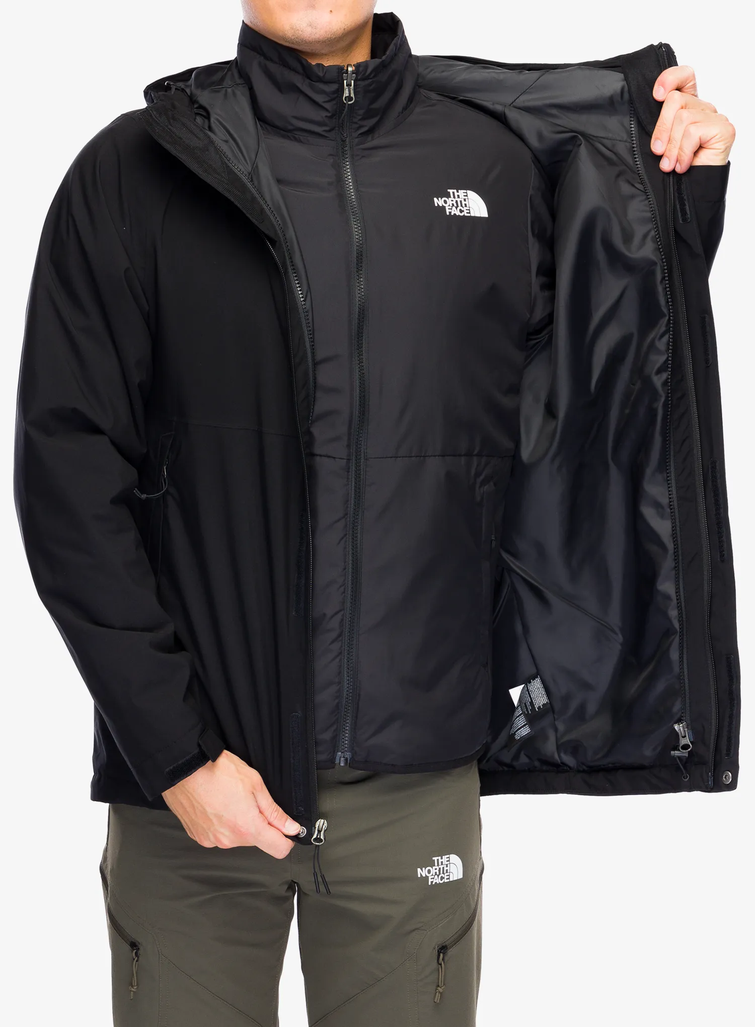 Bunda 3v1 The North Face Carto Triclimate Jacket - tnf black