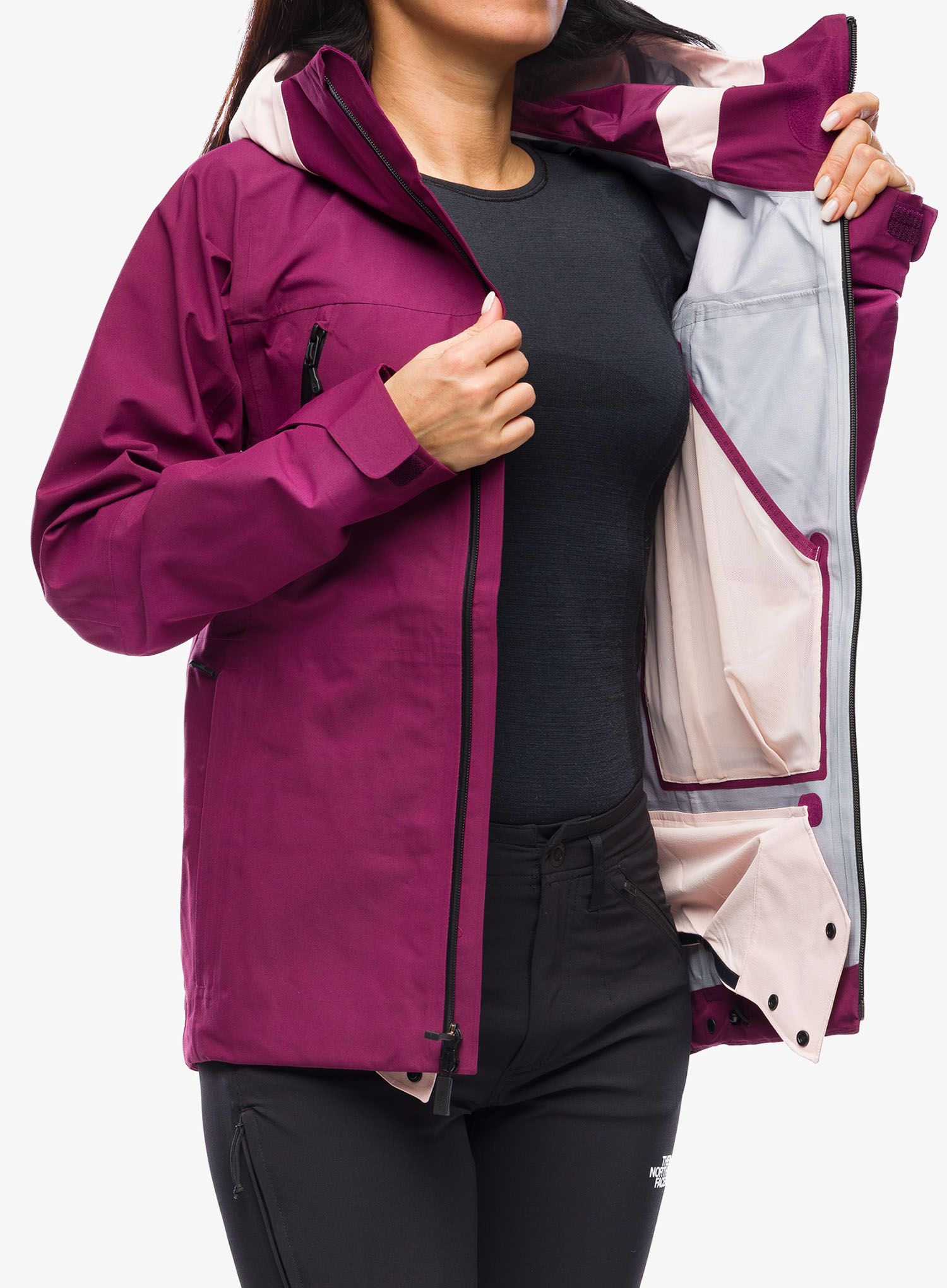Dámská lyžařská bunda The North Face Ceptor Jacket - boysenberry