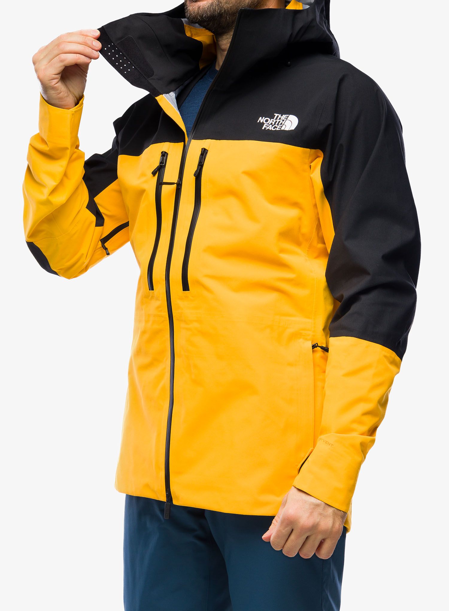 Lyžařská bunda The North Face Ceptor Jacket - gold/black