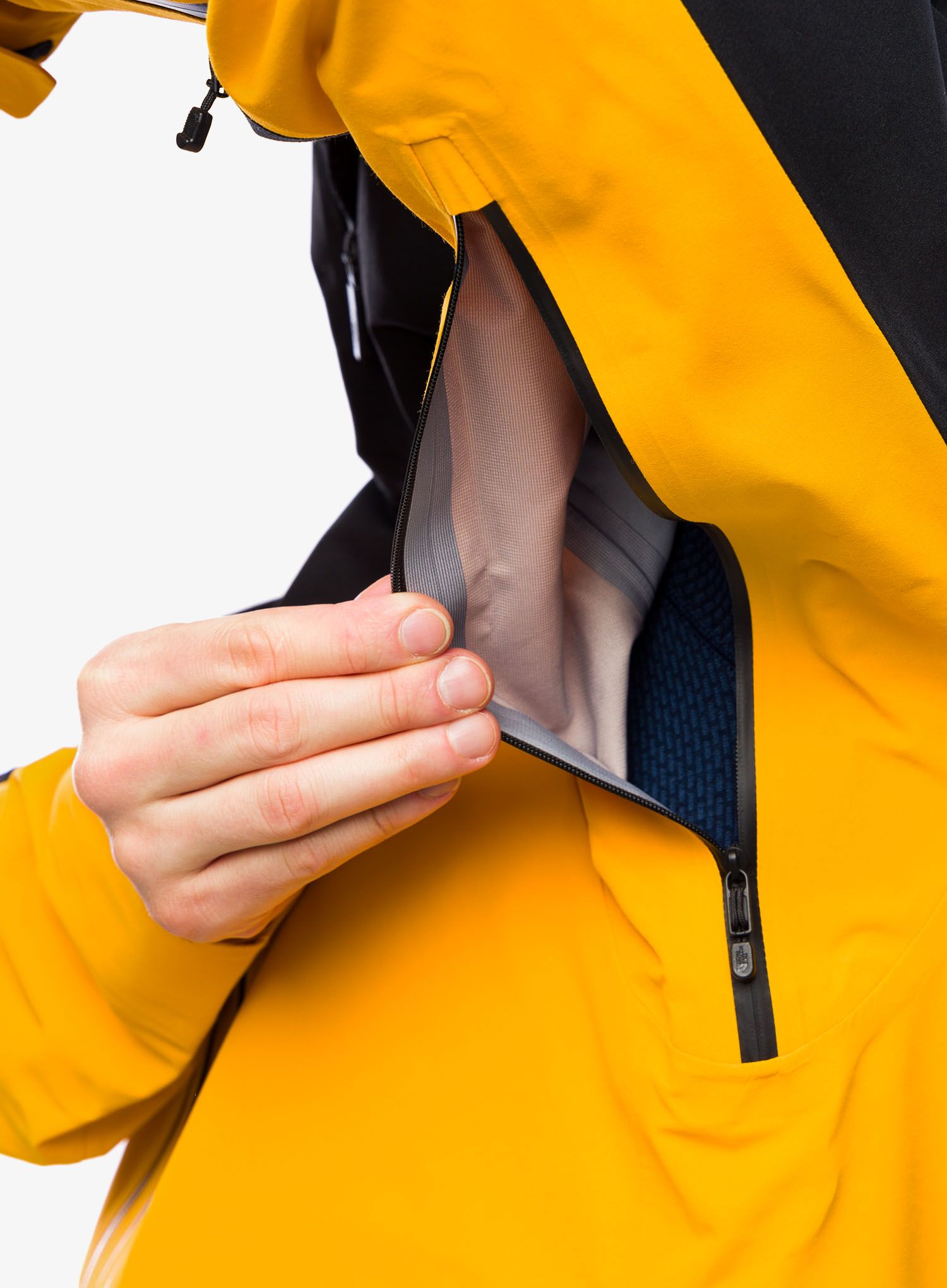 Lyžařská bunda The North Face Ceptor Jacket - gold/black